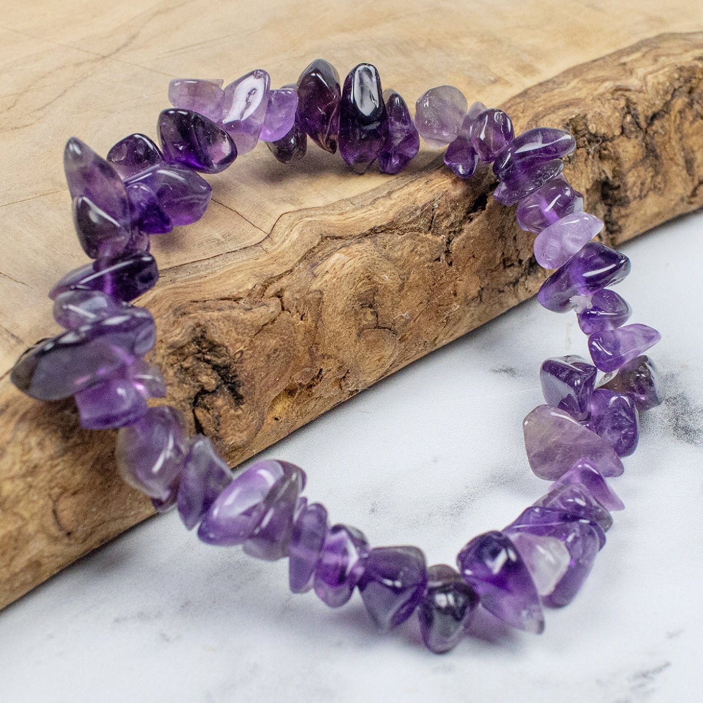 Chip Bracelet - Amethyst