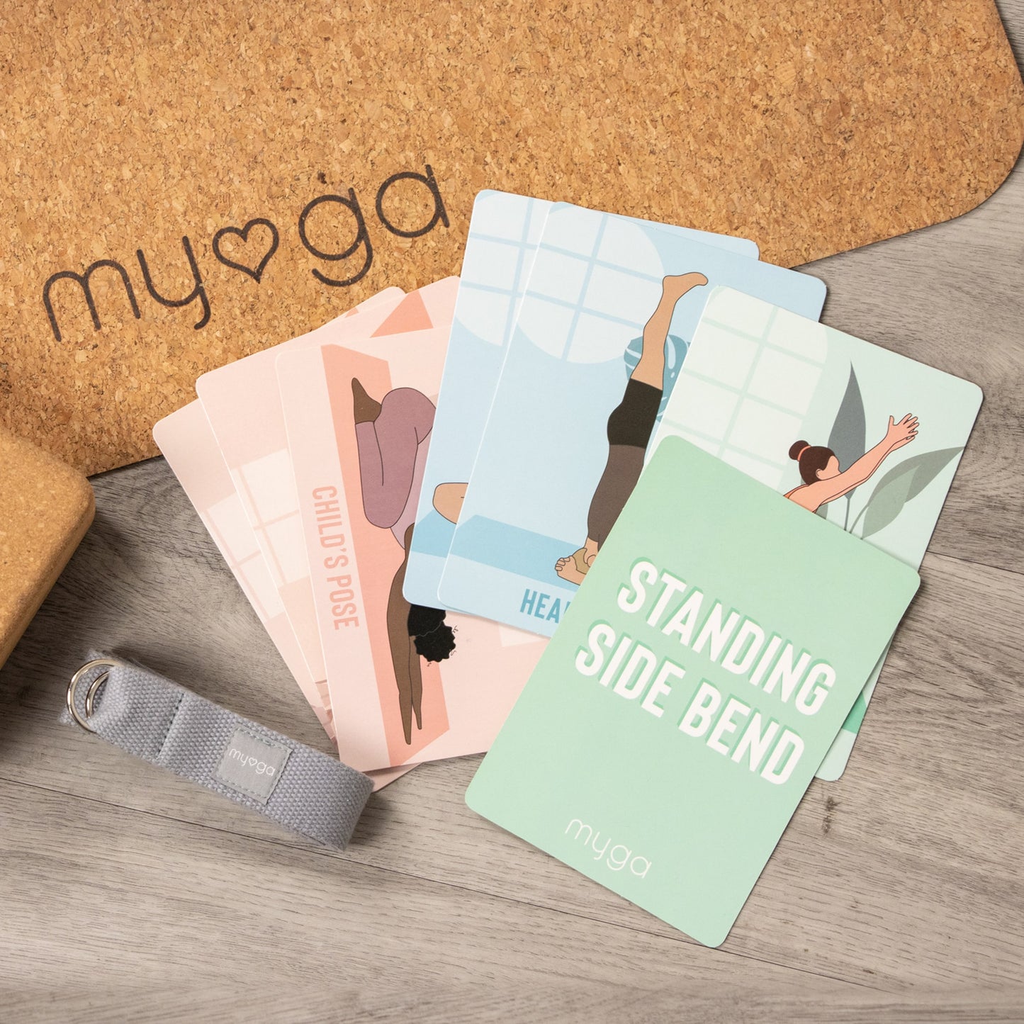 Yoga Pose Cards - Extra Large