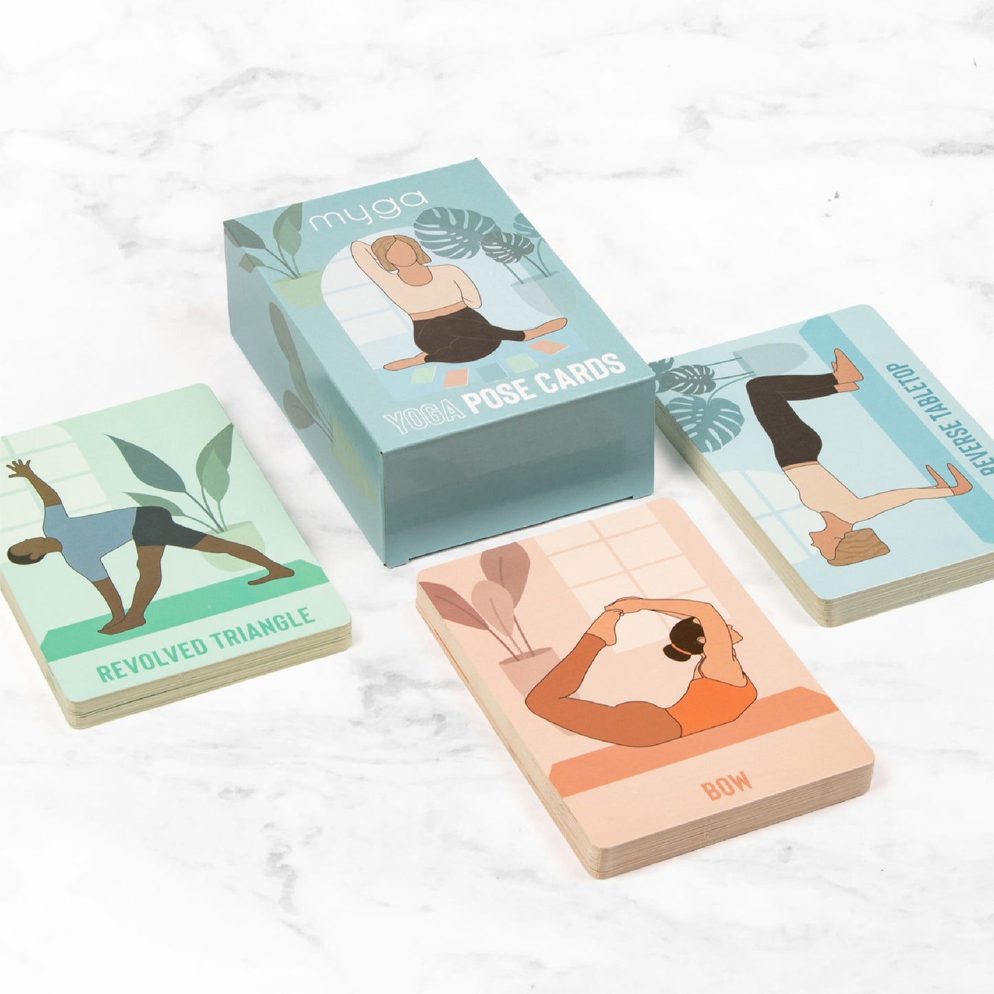 Yoga Pose Cards - Extra Large