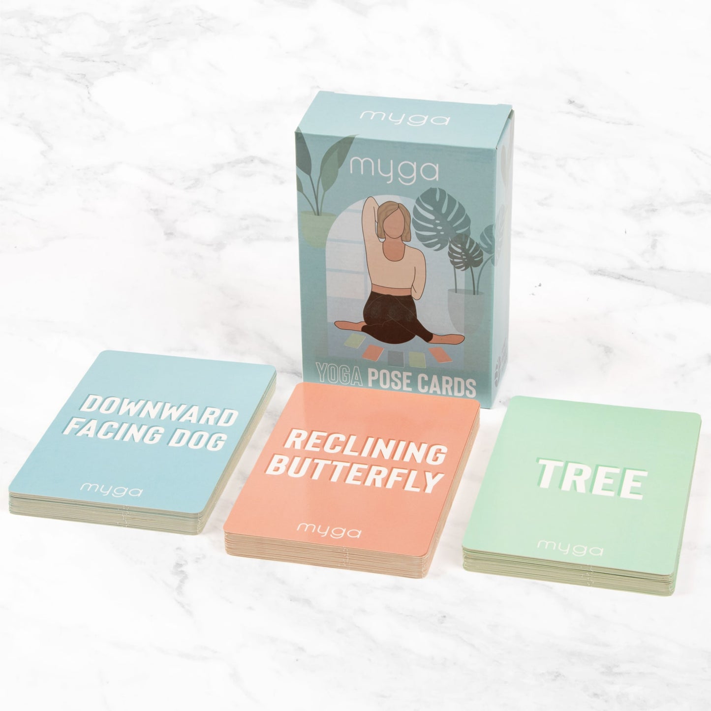 Yoga Pose Cards - Extra Large