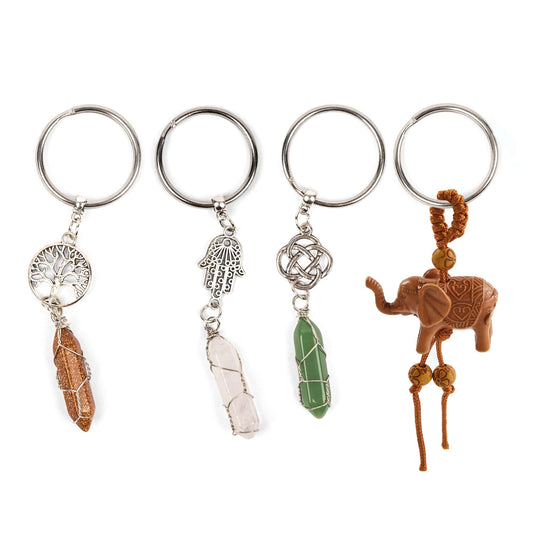 Protective Prosperity Keyring Set