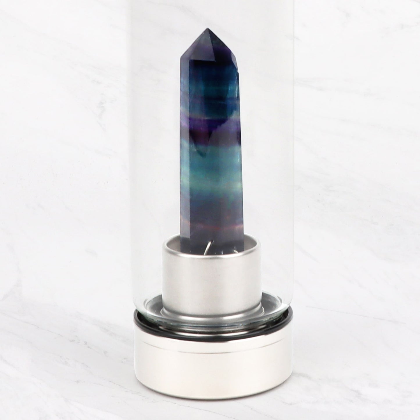 Crystal Water Bottle - Fluorite