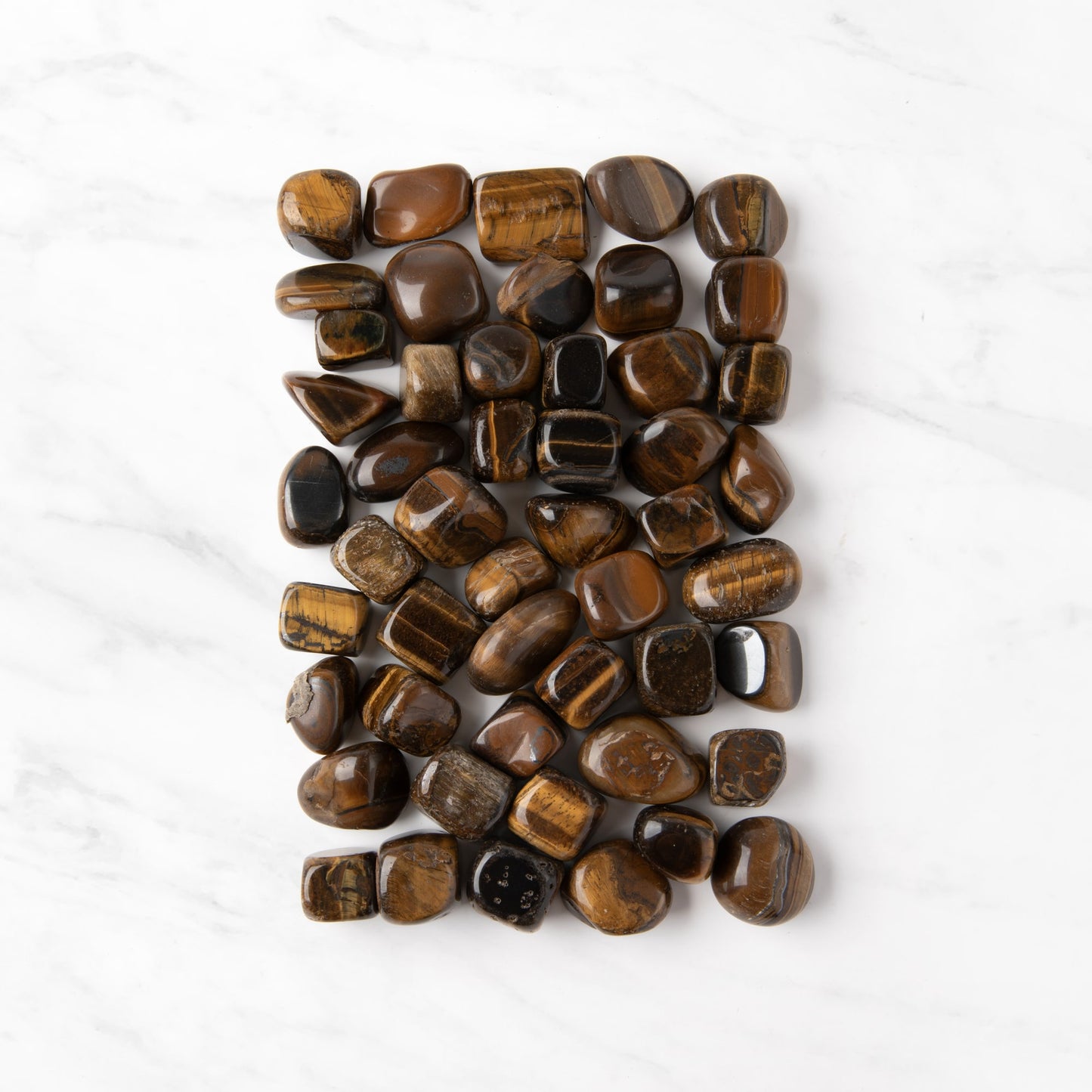 Polished Tumbled Stones Box