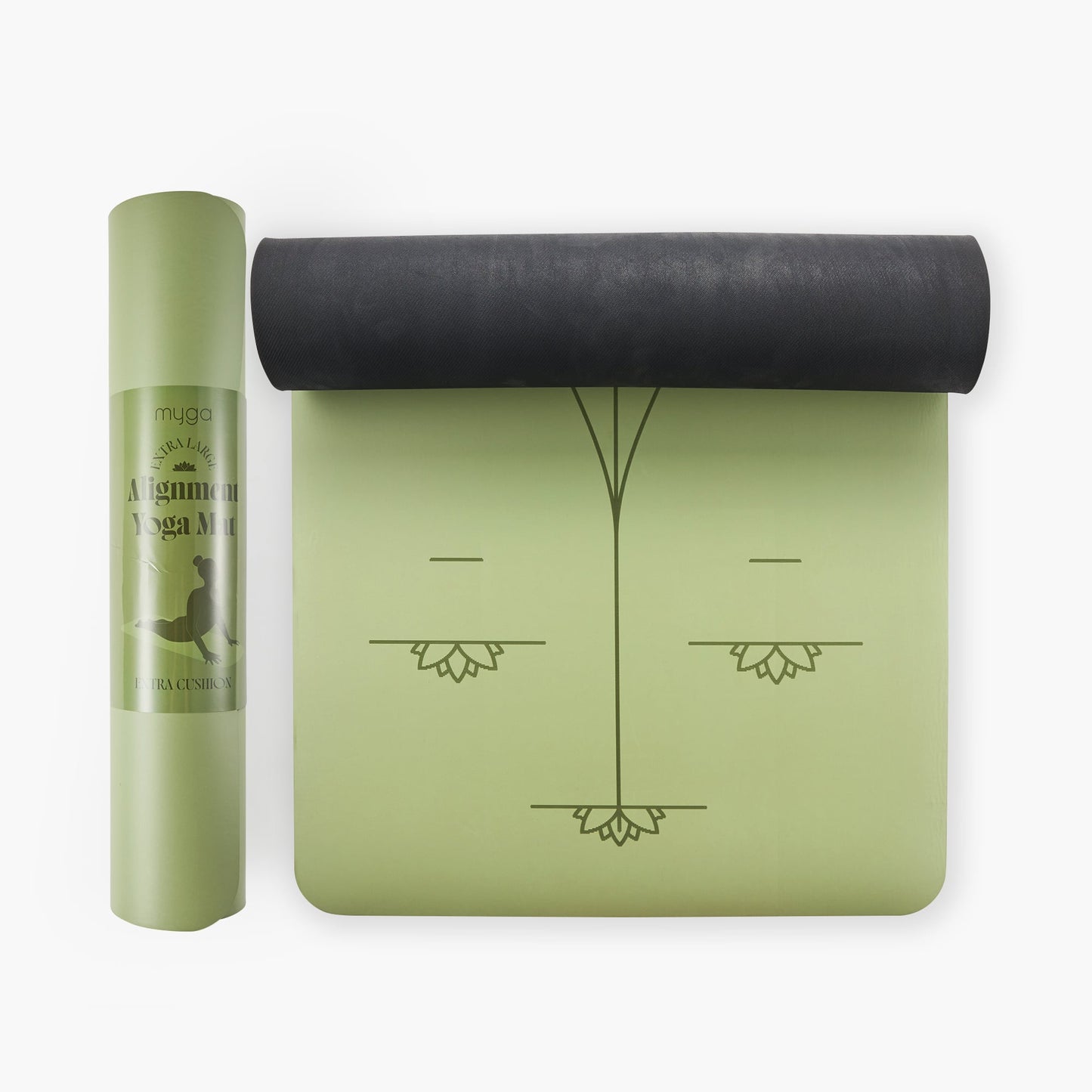Extra Large Lotus Alignment Yoga Mats