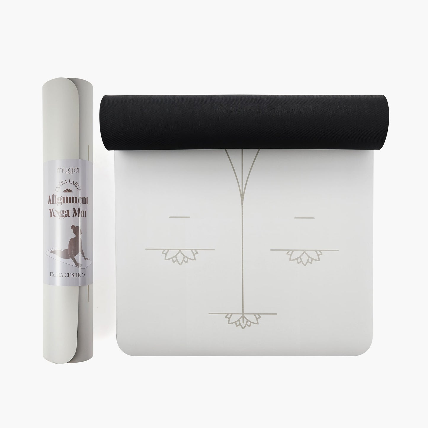 Extra Large Lotus Alignment Yoga Mats