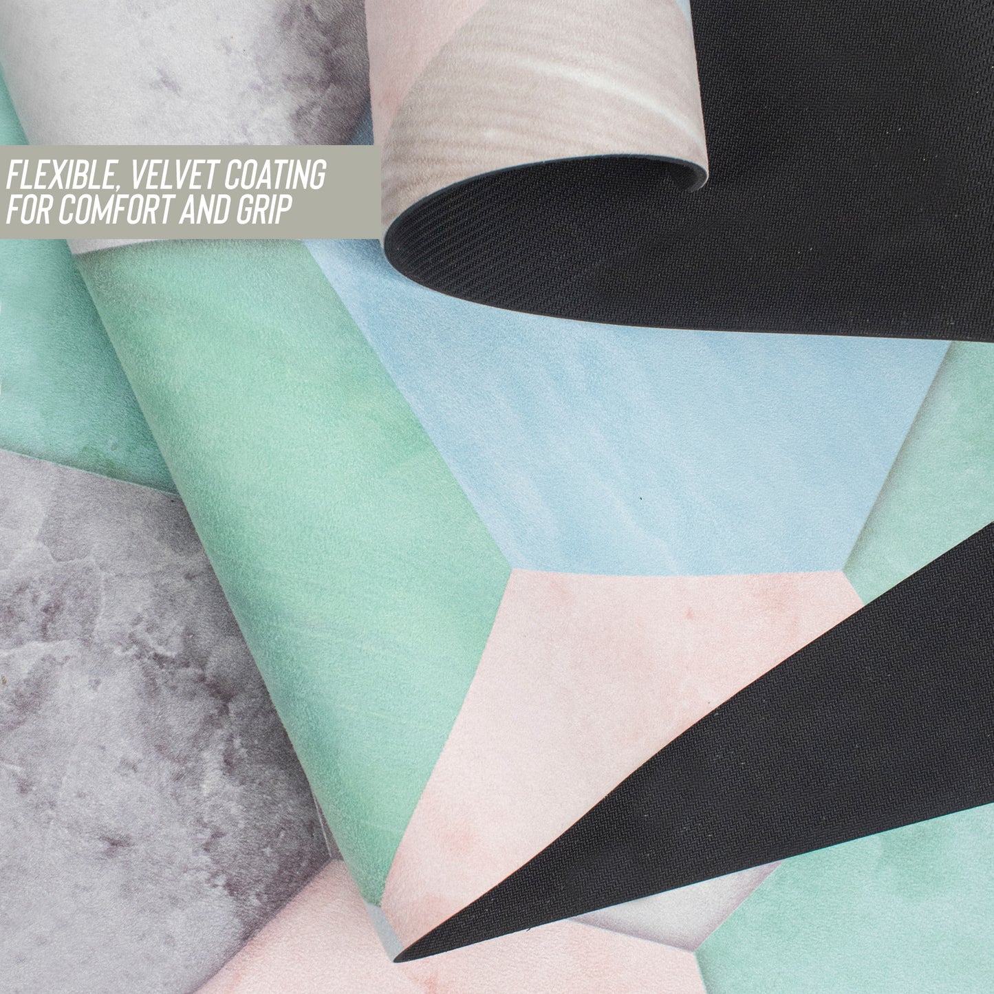 Terraza Luxurious Vegan Suede Yoga Mat