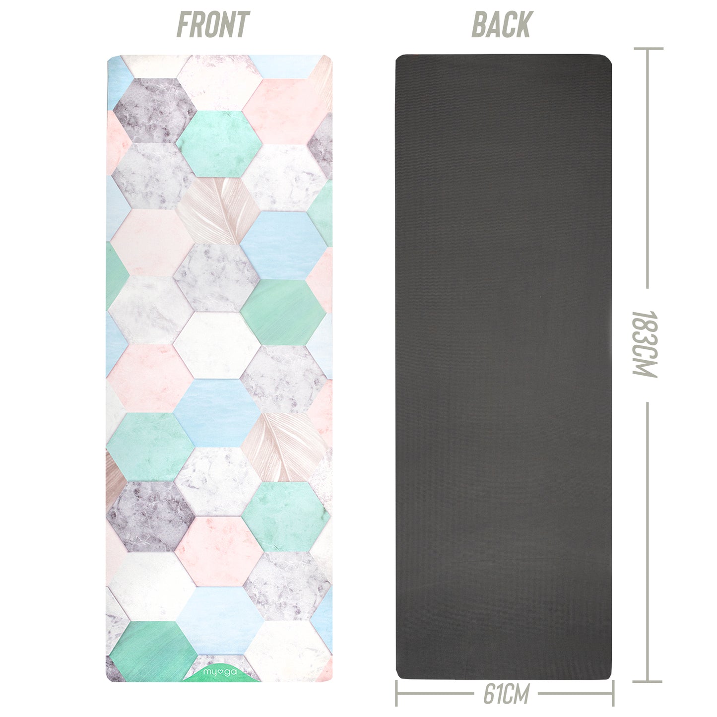 Terraza Luxurious Vegan Suede Yoga Mat