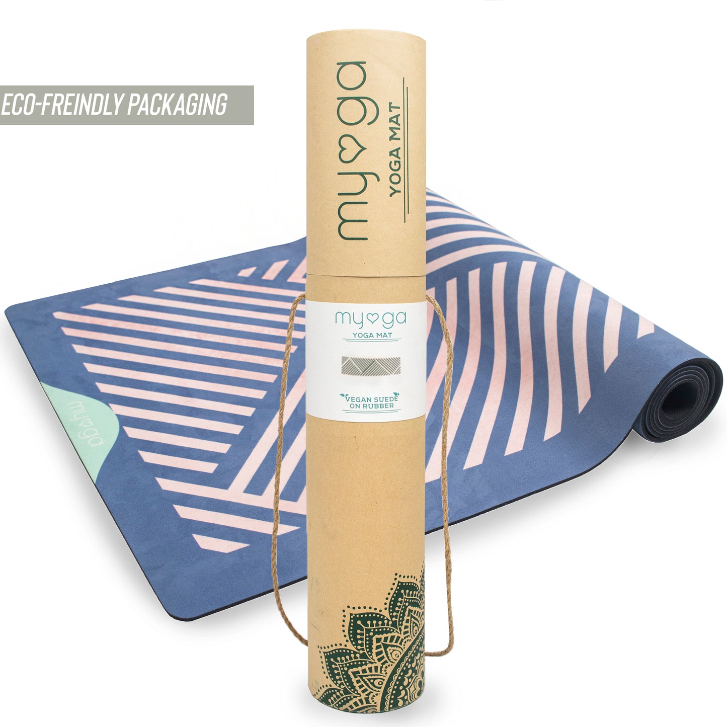 Theseus Luxurious Vegan Suede Yoga Mat