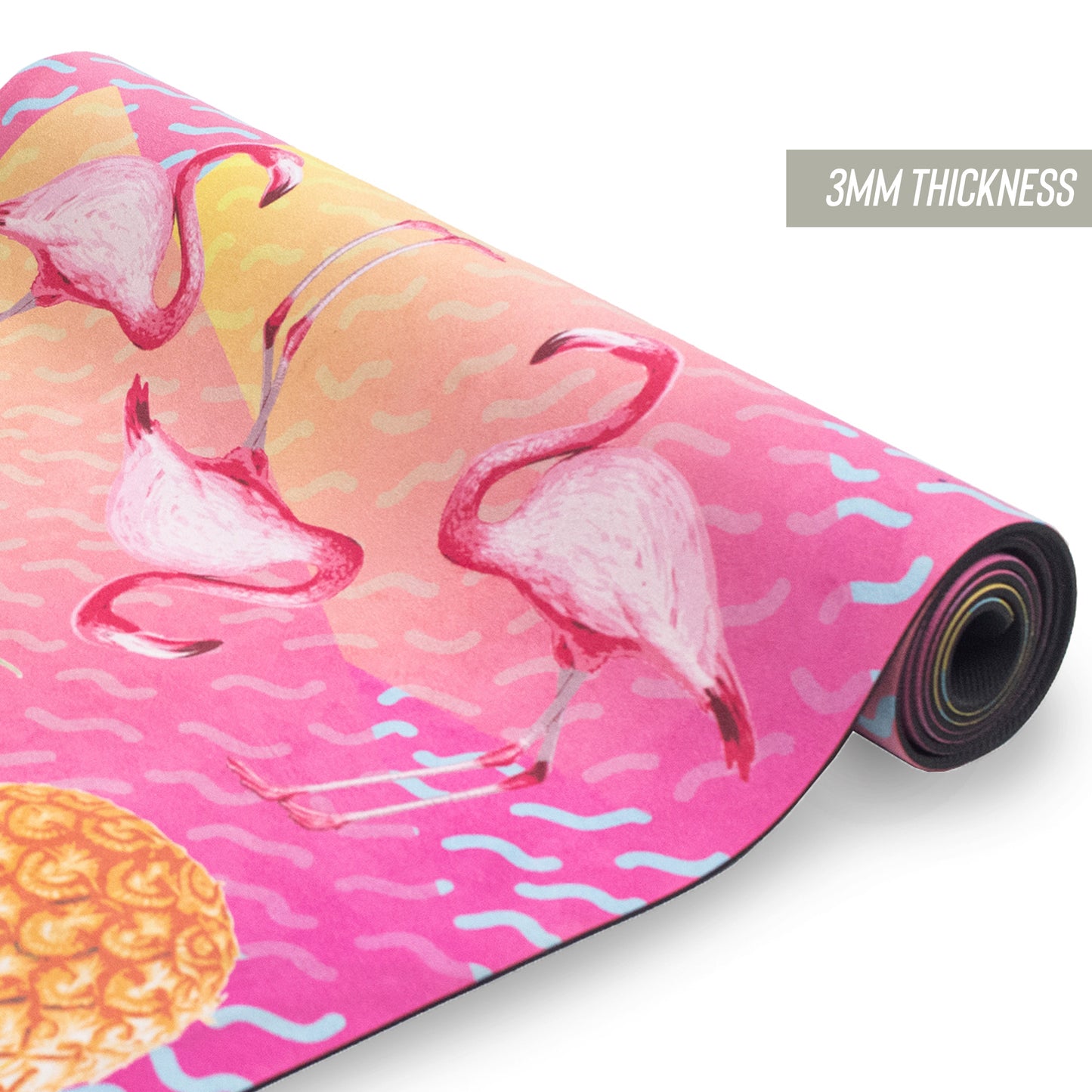 Tropical Luxurious Vegan Suede Yoga Mat