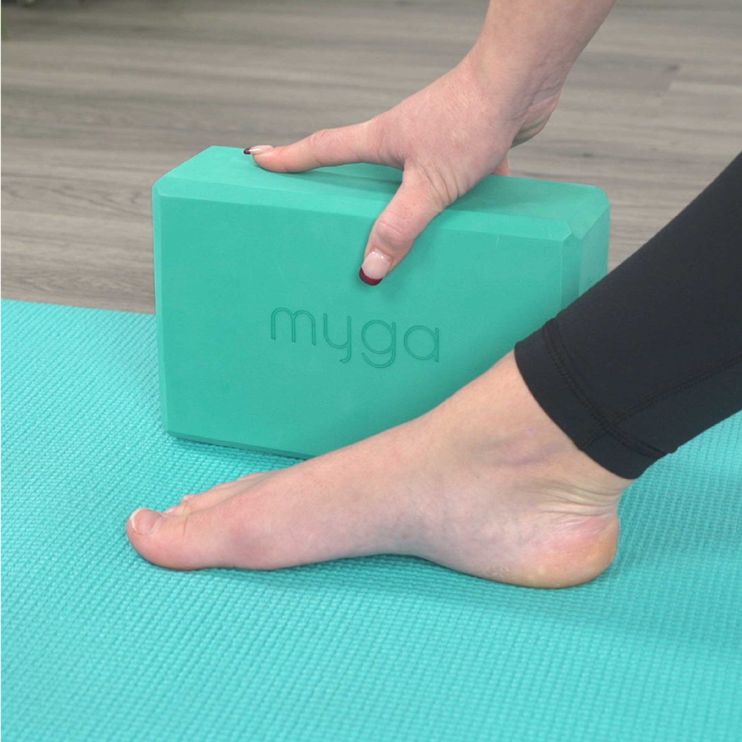 Foam Yoga Block - Turquoise