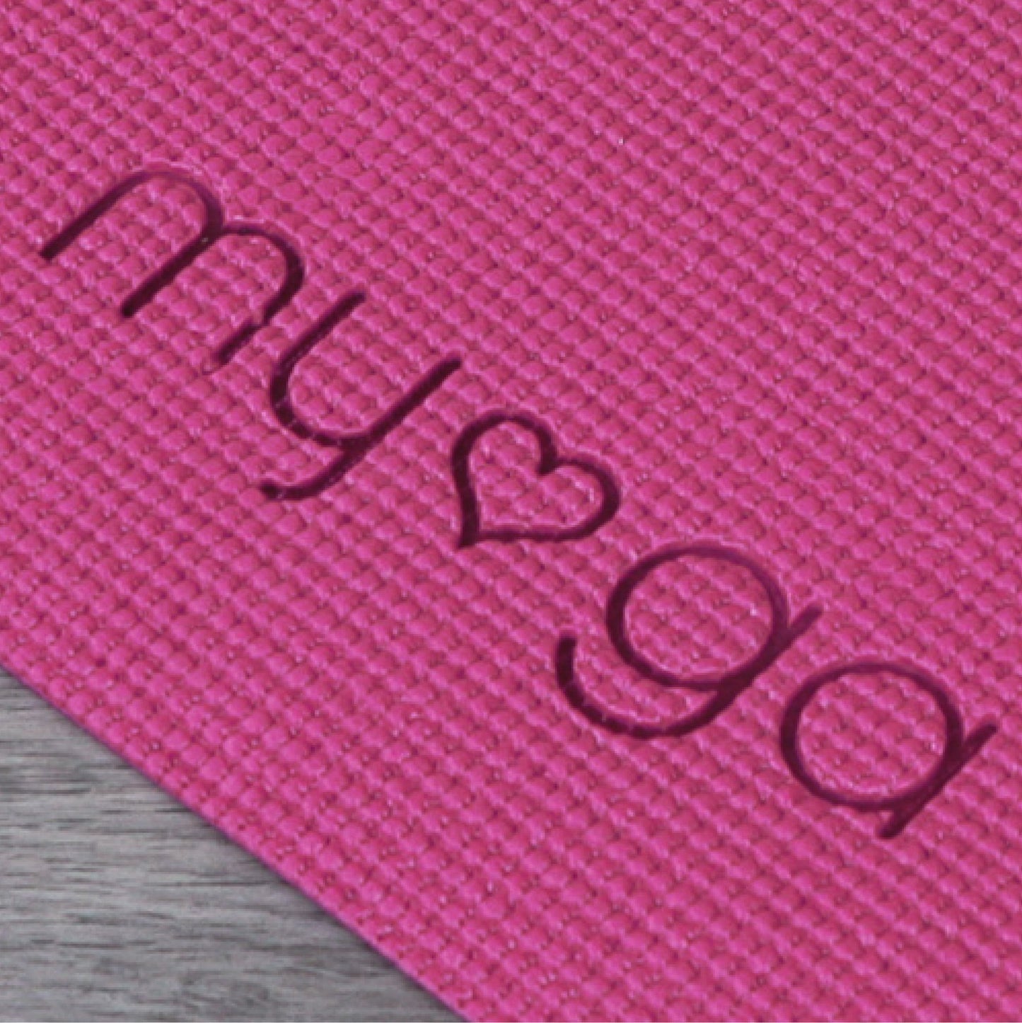 Yoga Mat - Plum - Non-Slip Exercise Mat for Yoga & Fitness