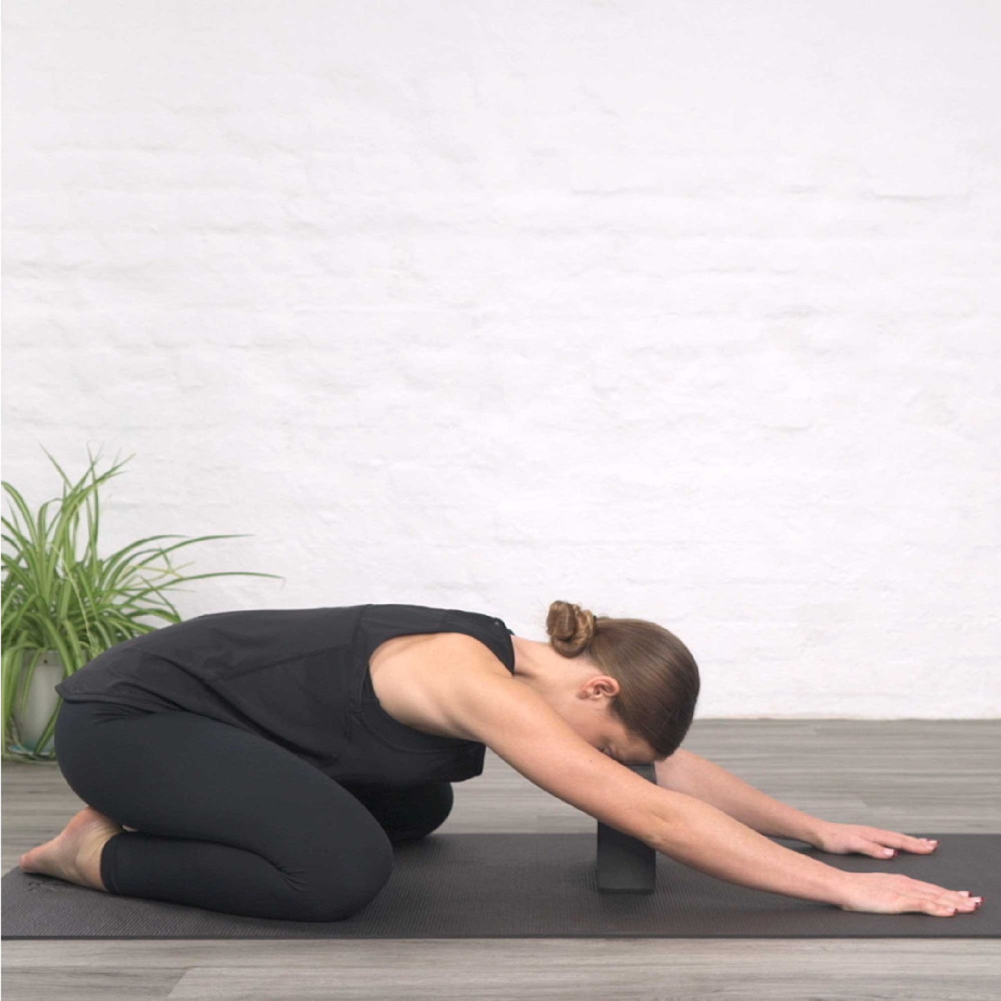 Foam Yoga Block - Black