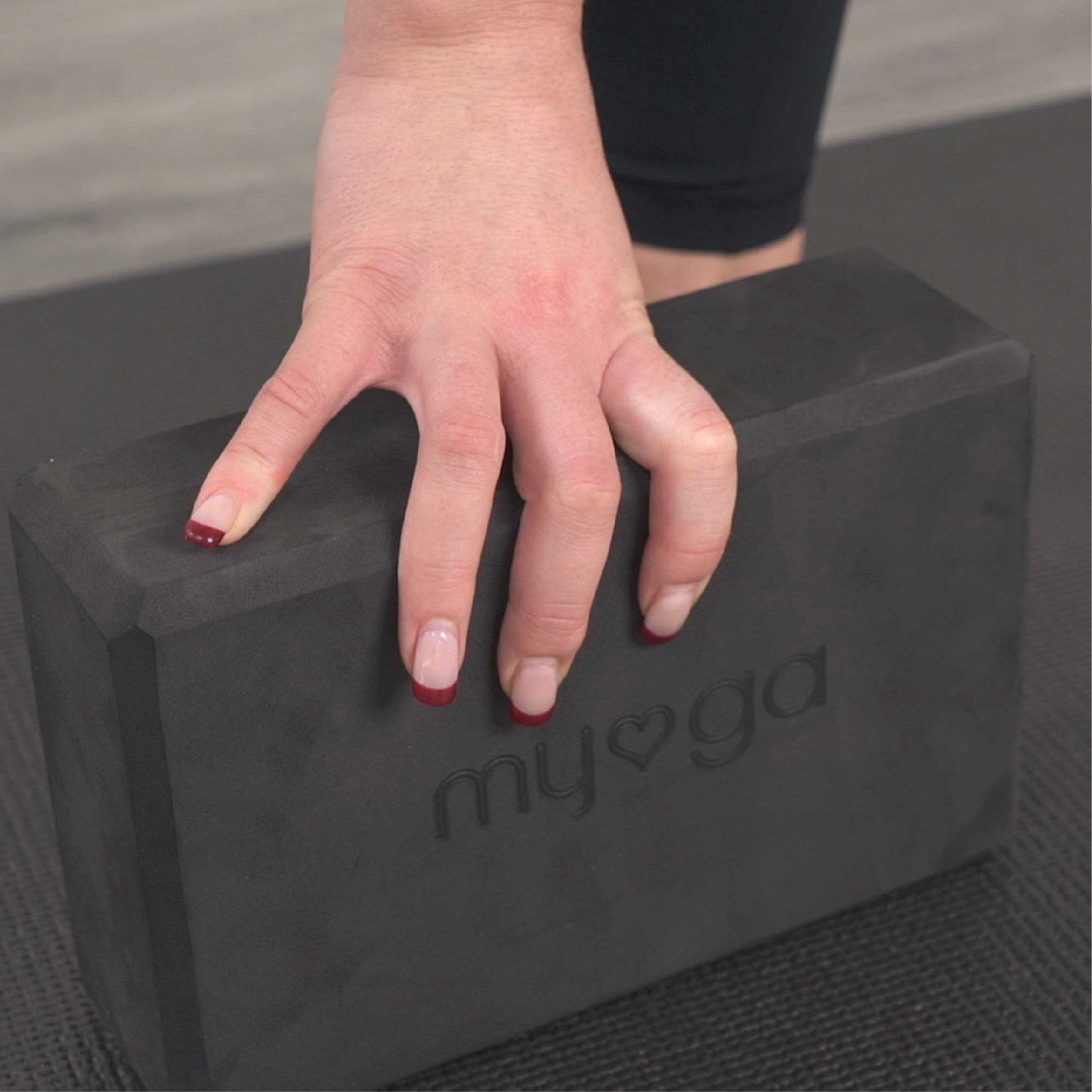 Foam Yoga Block - Black