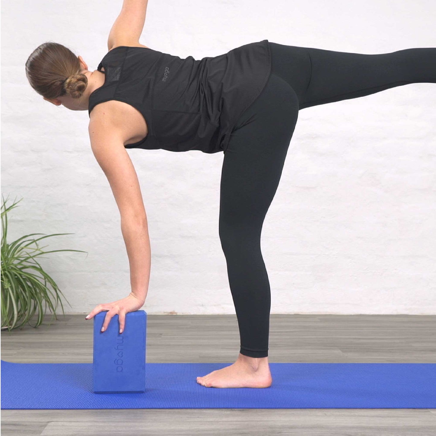Foam Yoga Block - Royal Blue