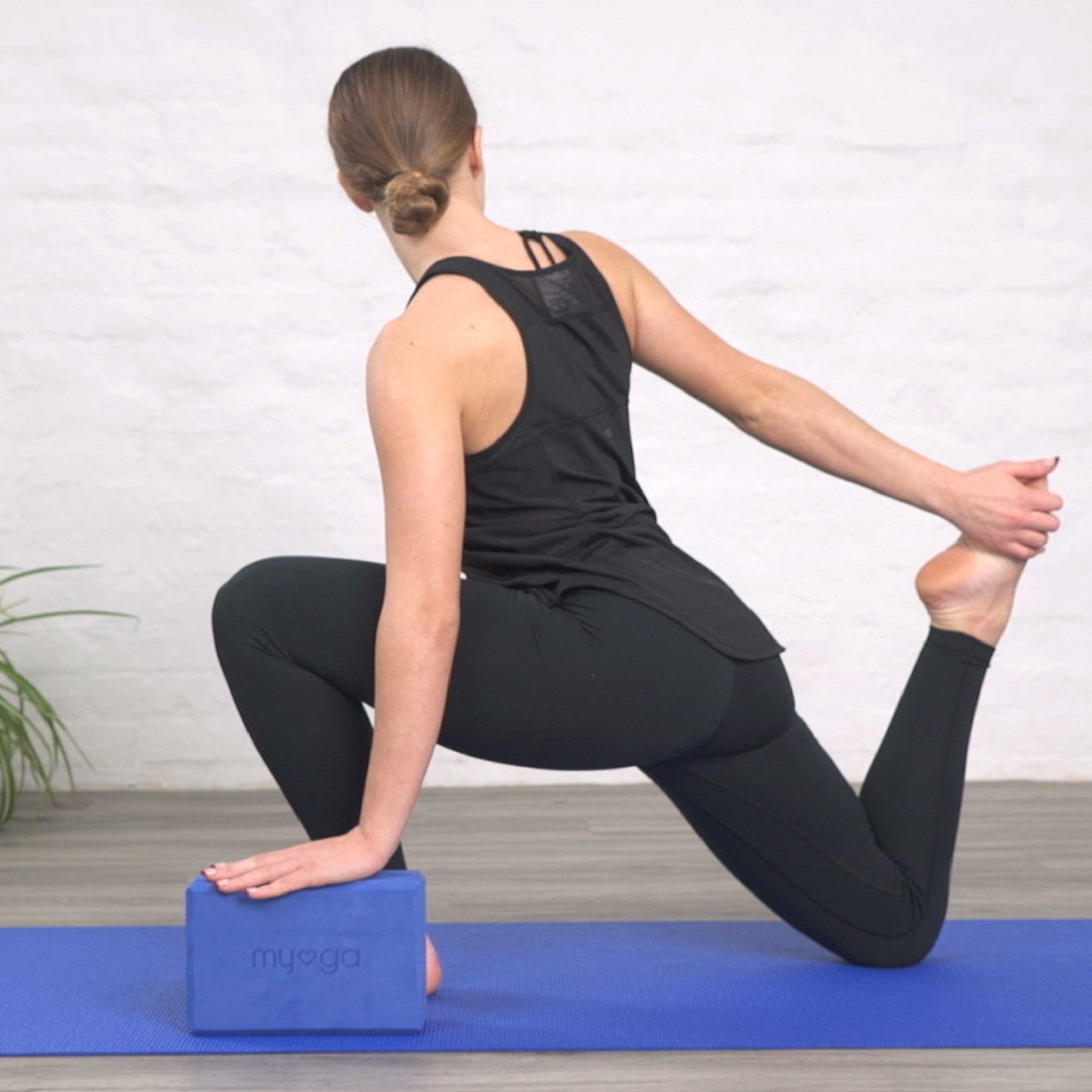 Foam Yoga Block - Royal Blue