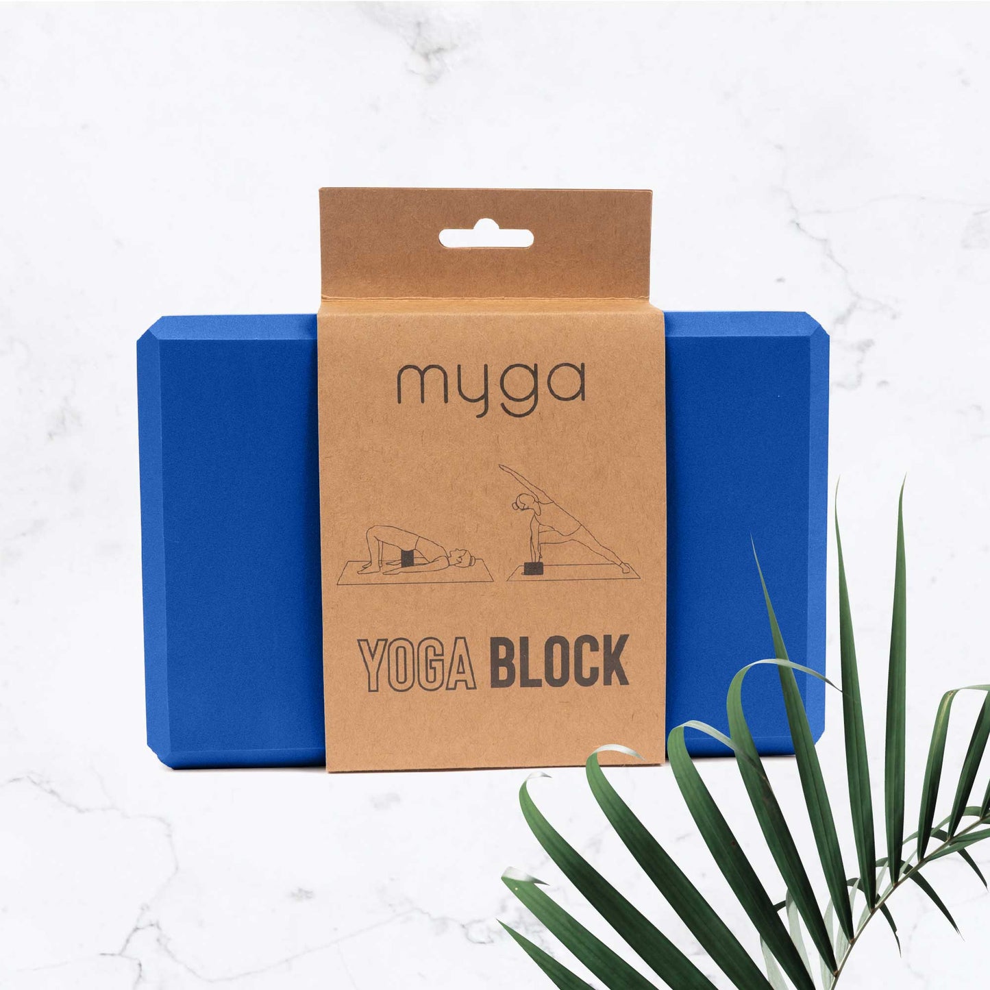 Foam Yoga Block - Royal Blue