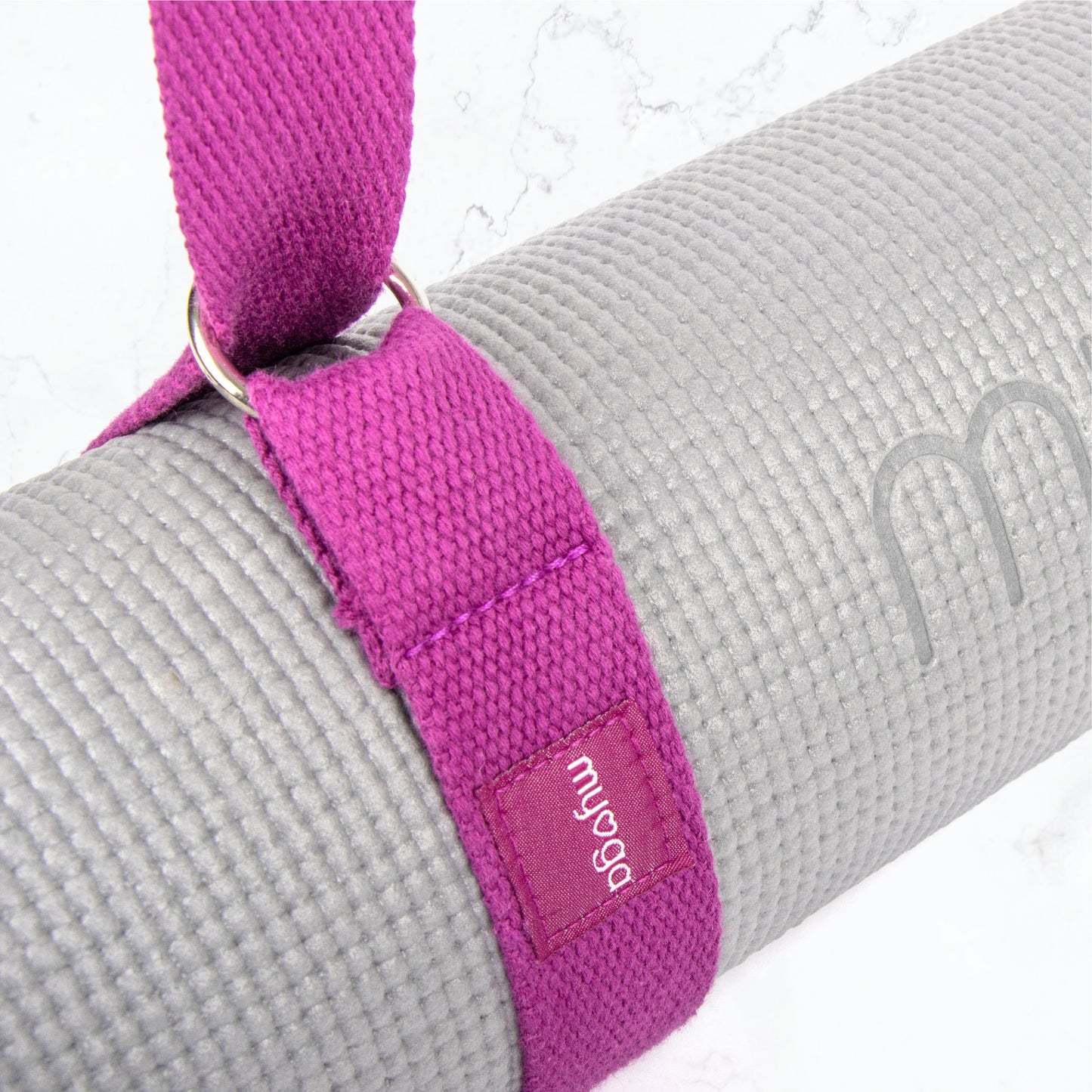 2 in 1 Yoga Belt & Sling - Plum