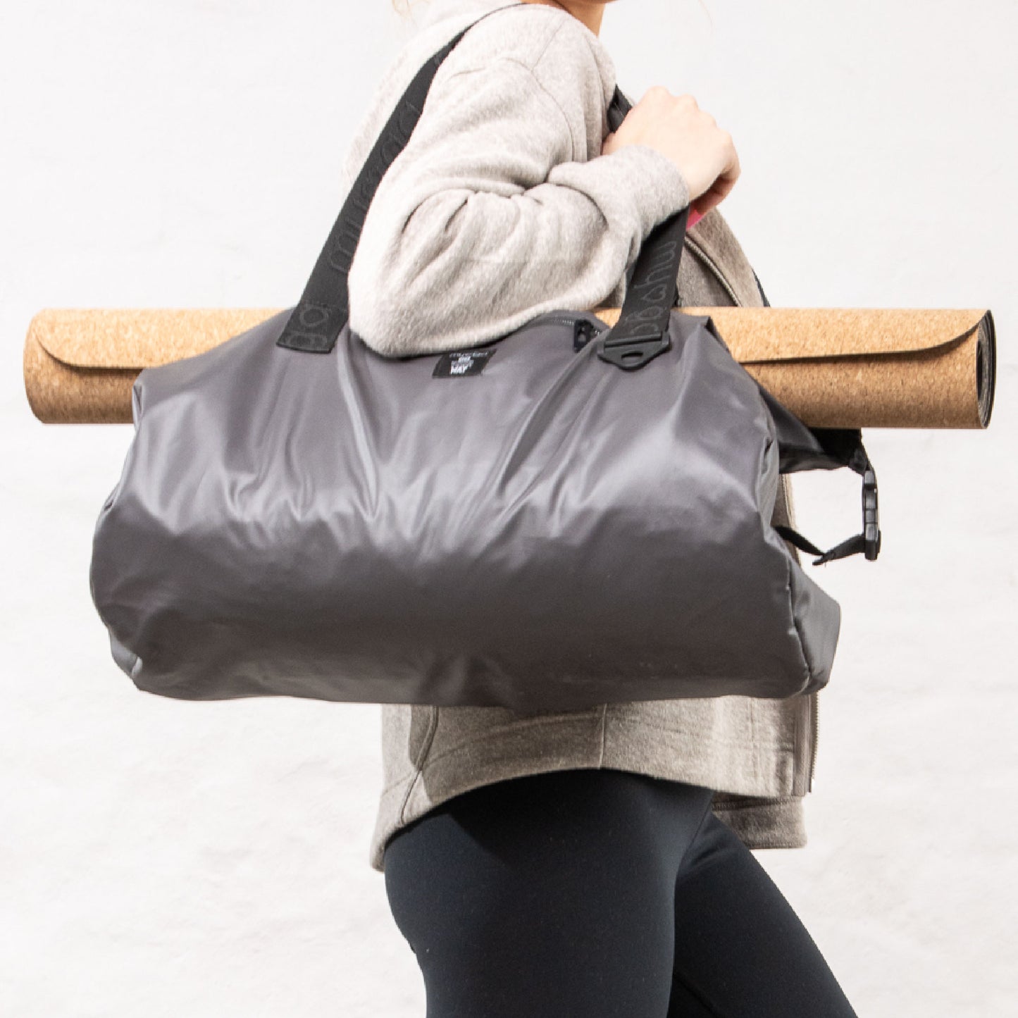 Vegan Messenger Yoga Bag