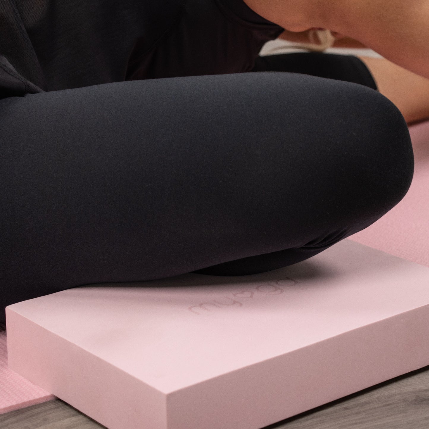 Extra Large Foam Yoga Block - Dusty Pink