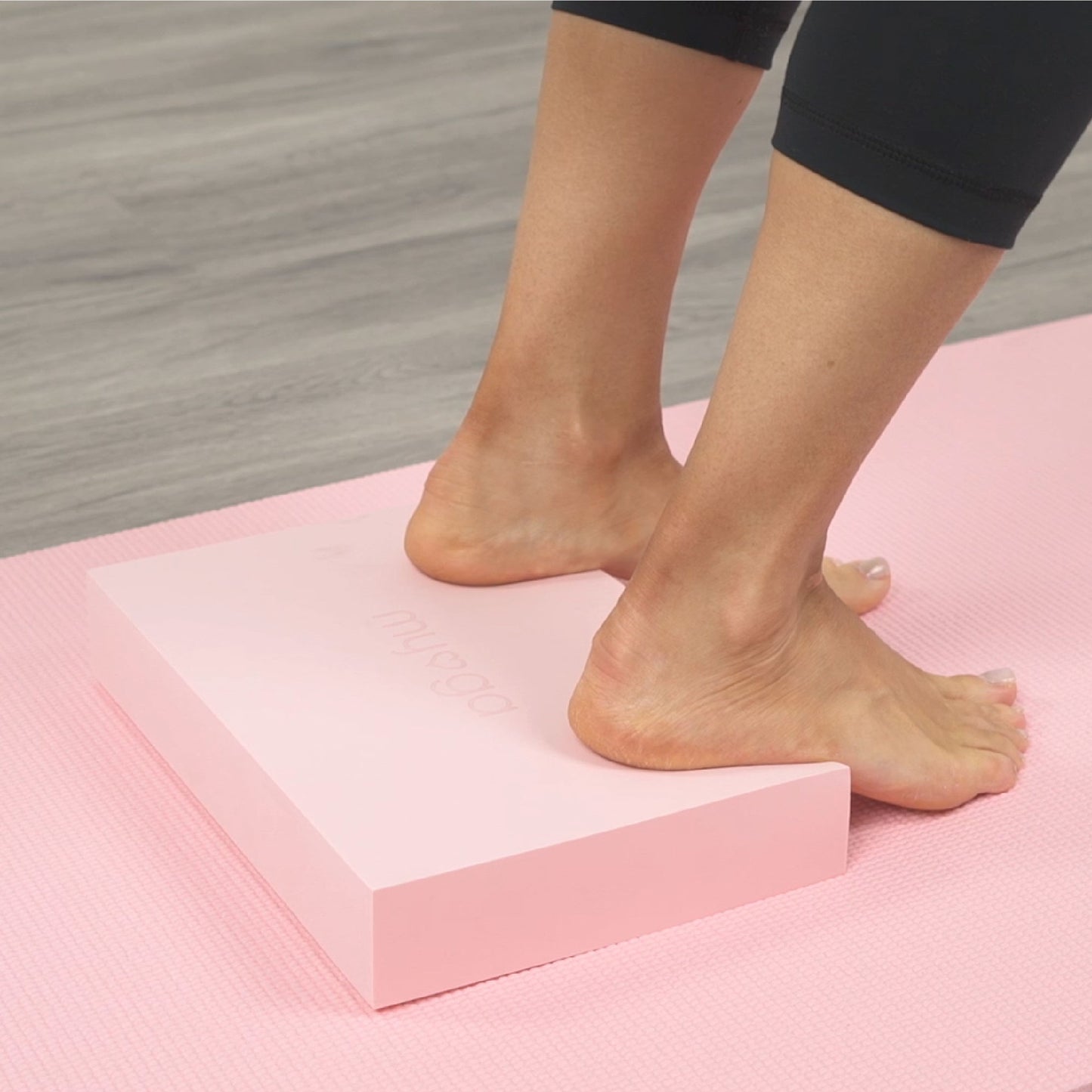 Extra Large Foam Yoga Block - Dusty Pink