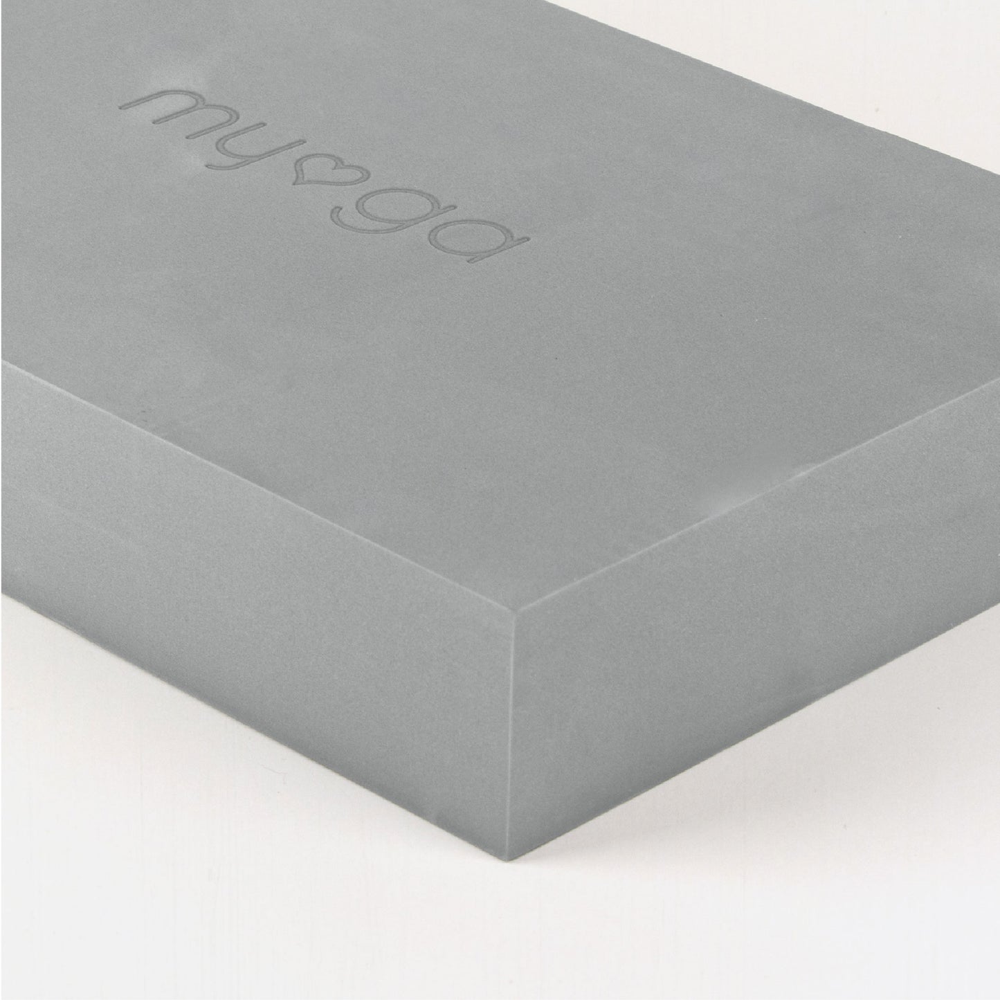 Extra Large Foam Yoga Block - Grey