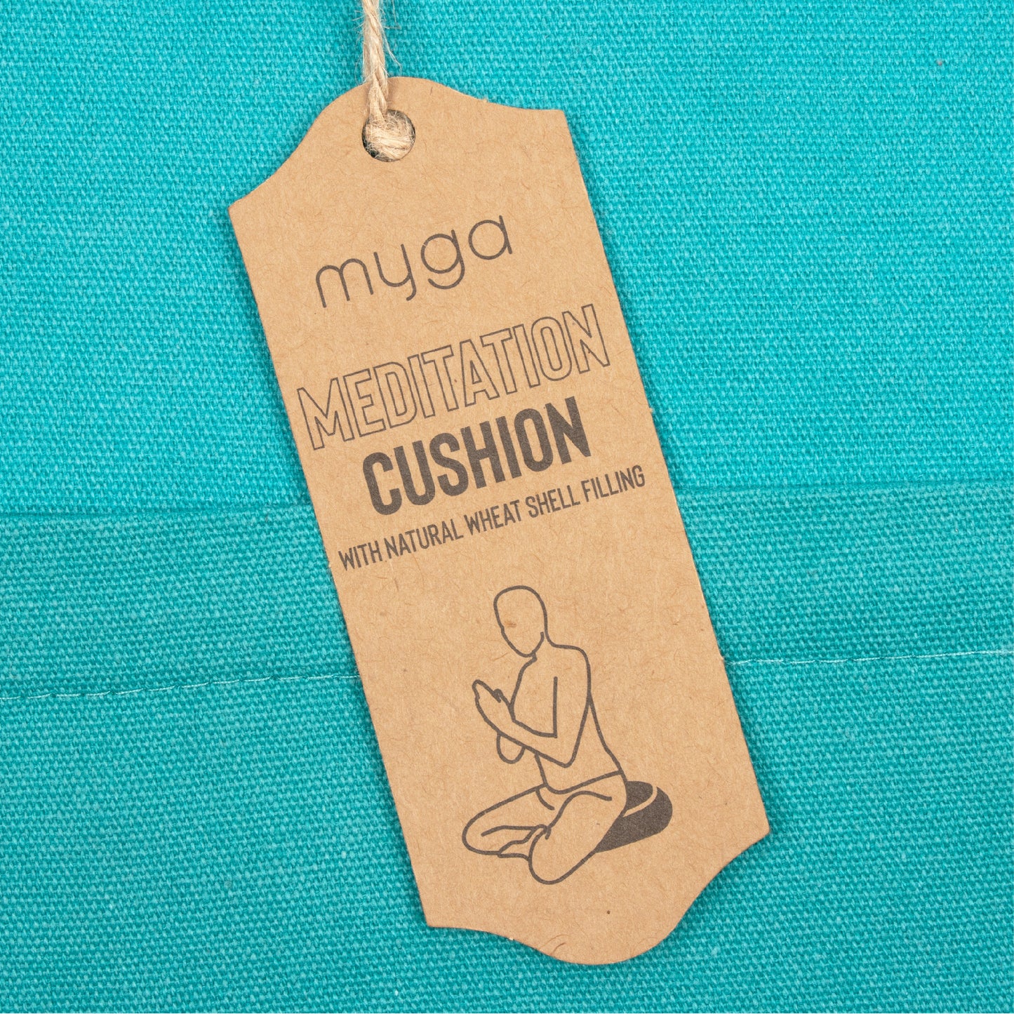 Zafu Meditation Cushion - Turquoise