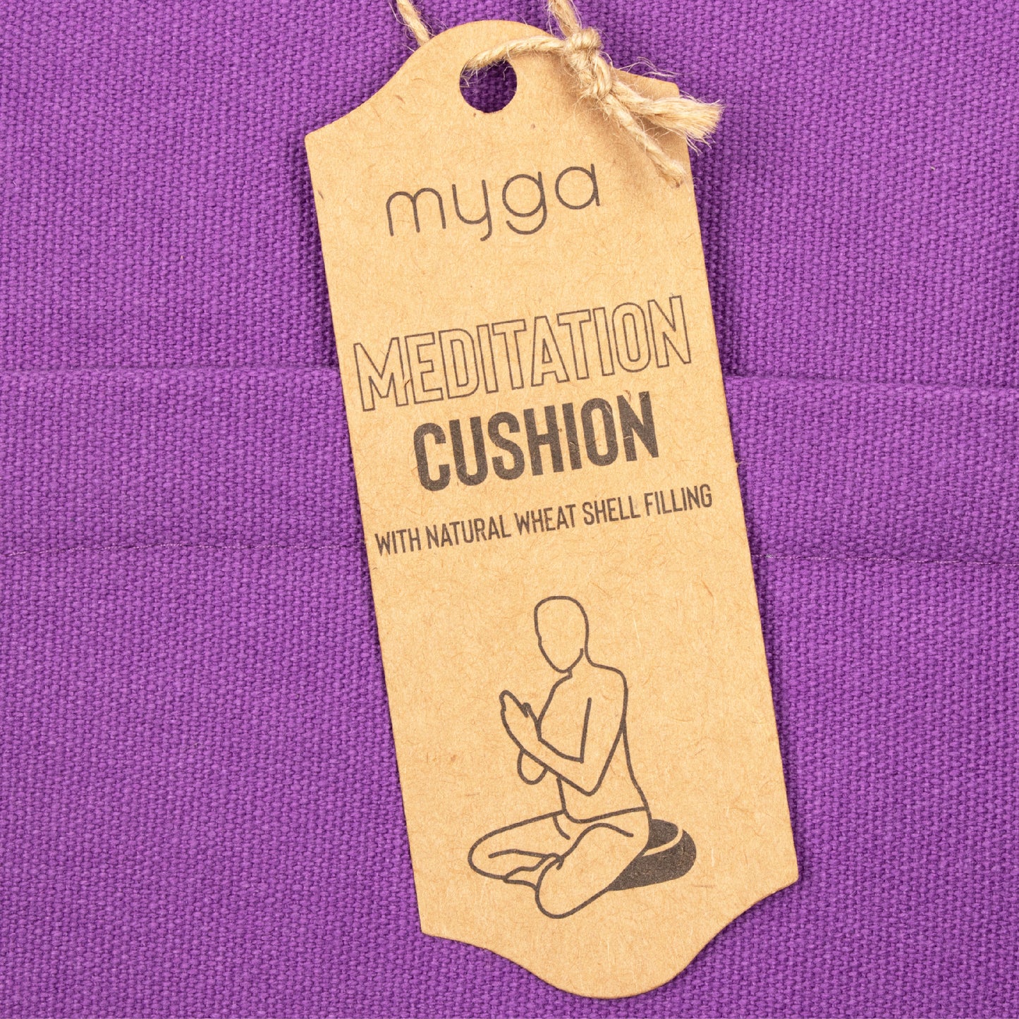 Zafu Meditation Cushion - Plum