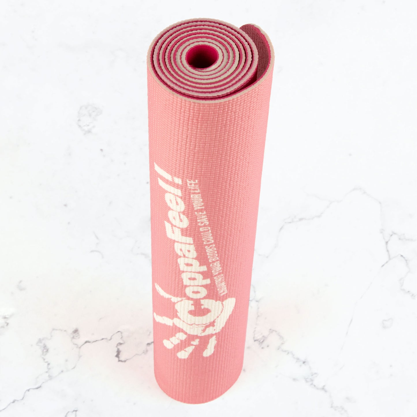 Breast Cancer Awareness Charity CoppaFeel! Yoga Boobs Mat