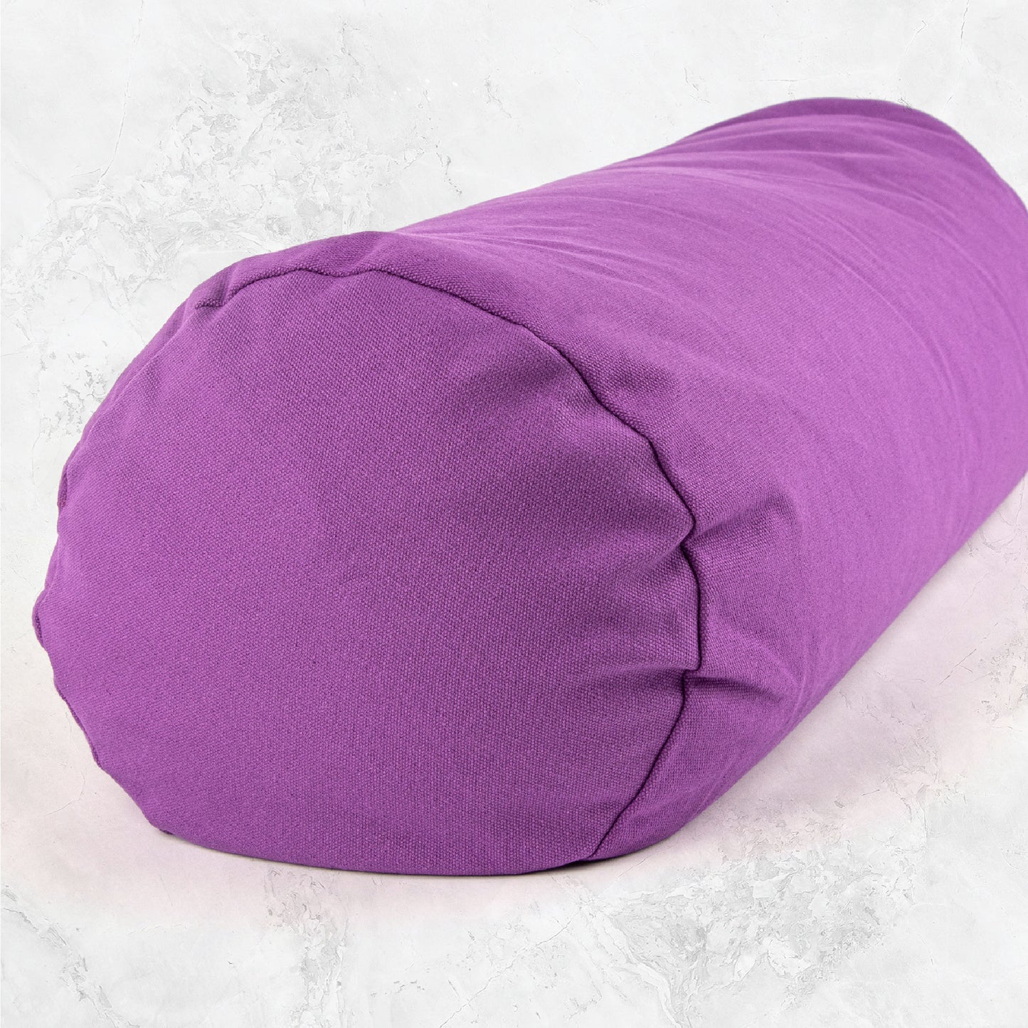 Buckwheat Support Bolster Pillow - Plum