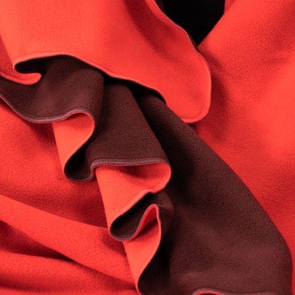Fleece Yoga Blanket - Red
