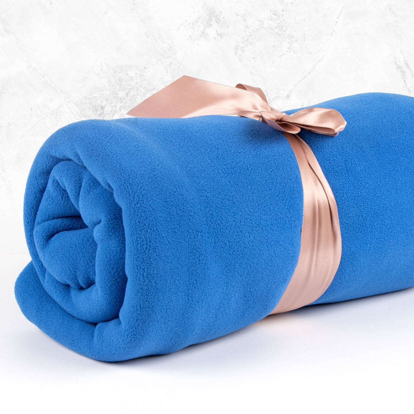 Fleece Yoga Blanket - Blue