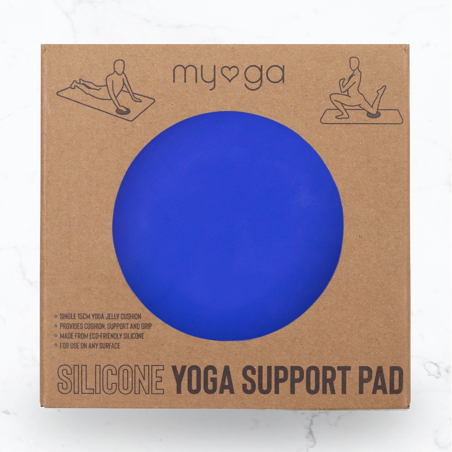 Yoga Support Jelly Pad - Blue