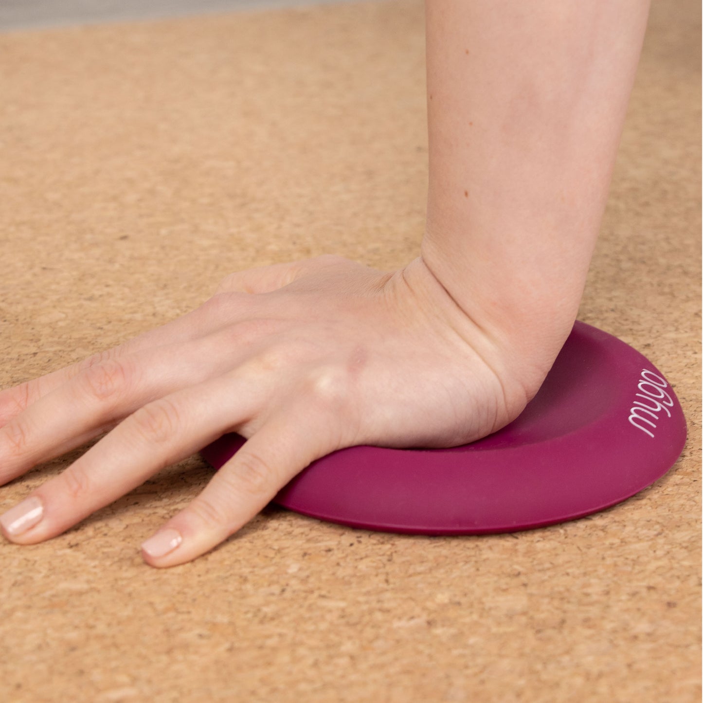 Yoga Support Jelly Pad - Plum