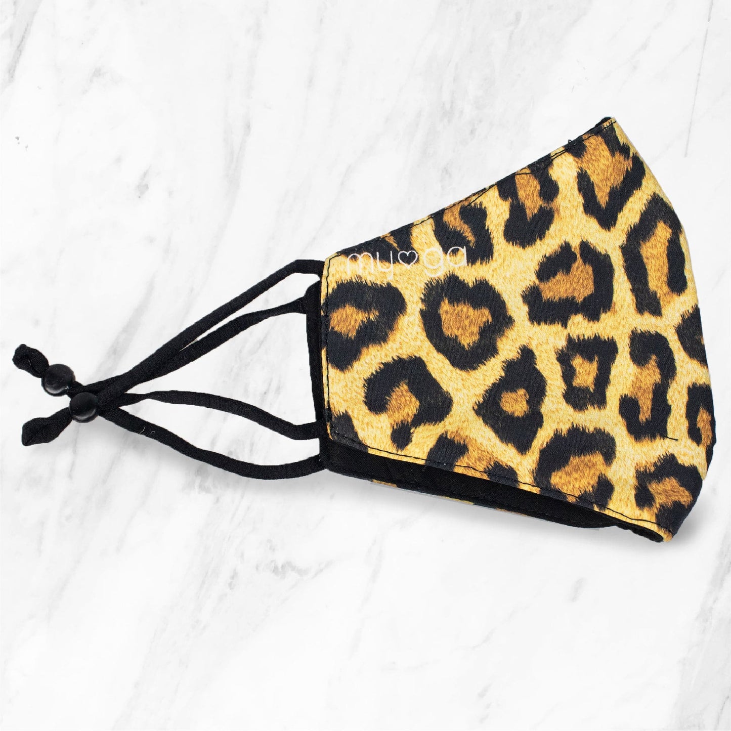 Bamboo Face Mask - Leopard