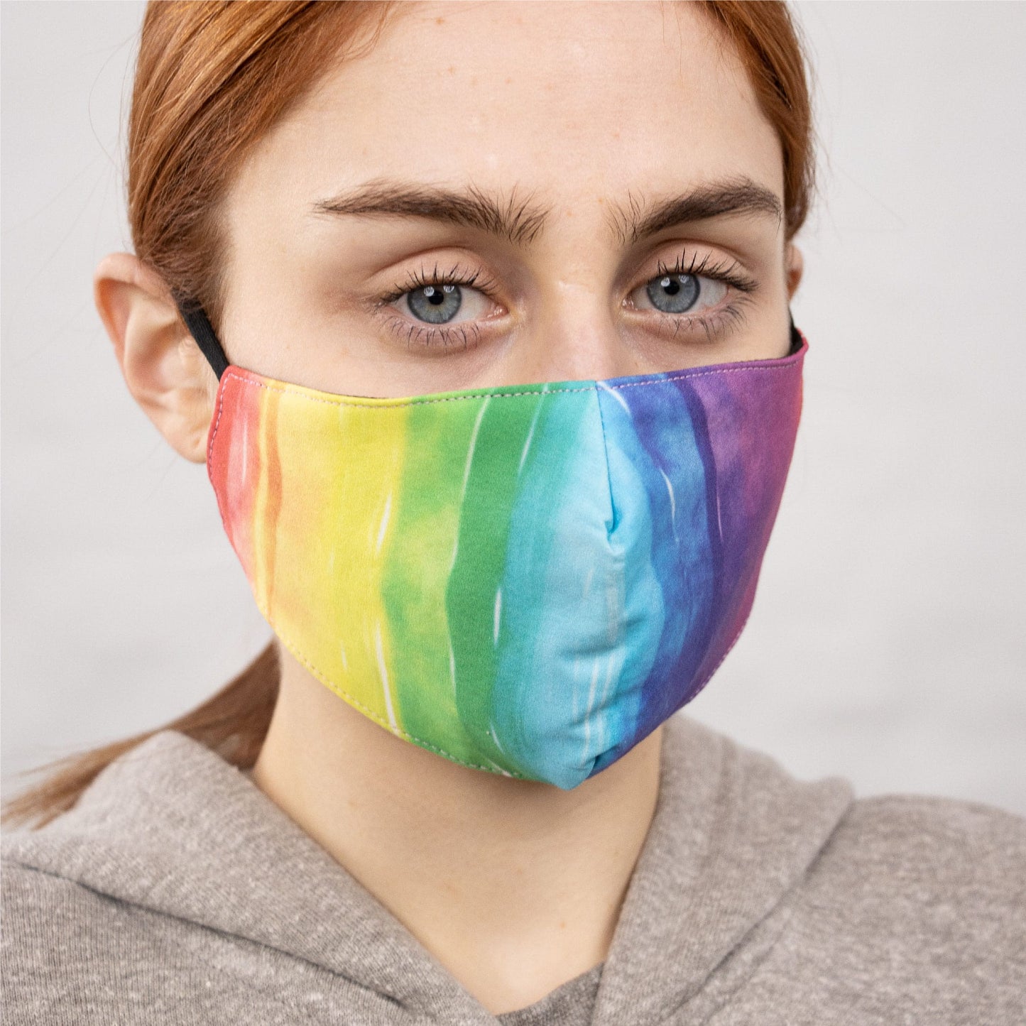 Bamboo Face Mask - Rainbow