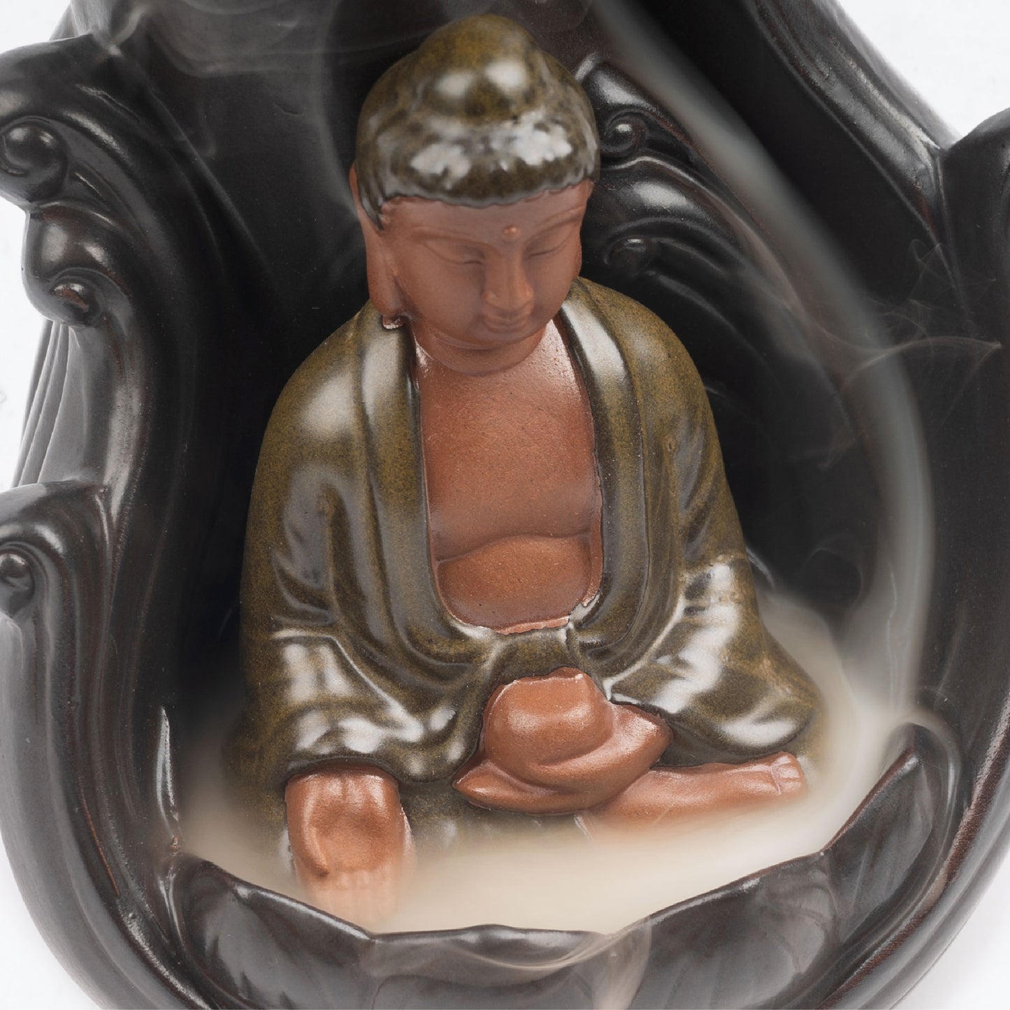 Backflow Incense Burner - Buddha