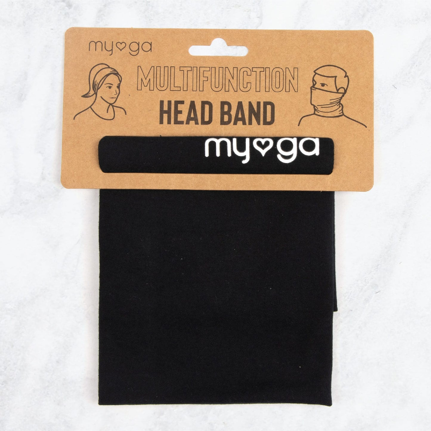 Multi-Functional Head Band - Black