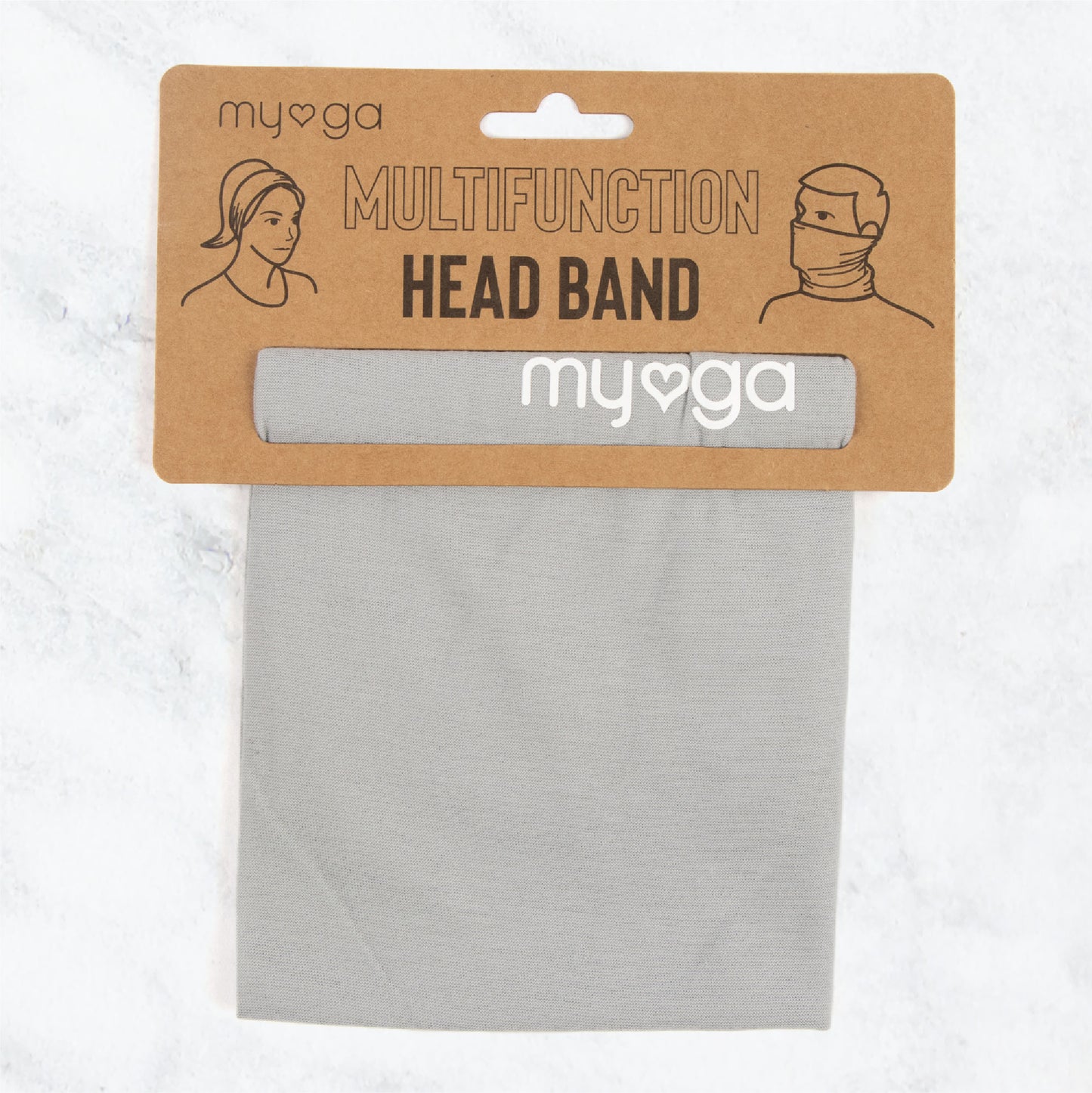 Multi-Functional Head Band - Grey