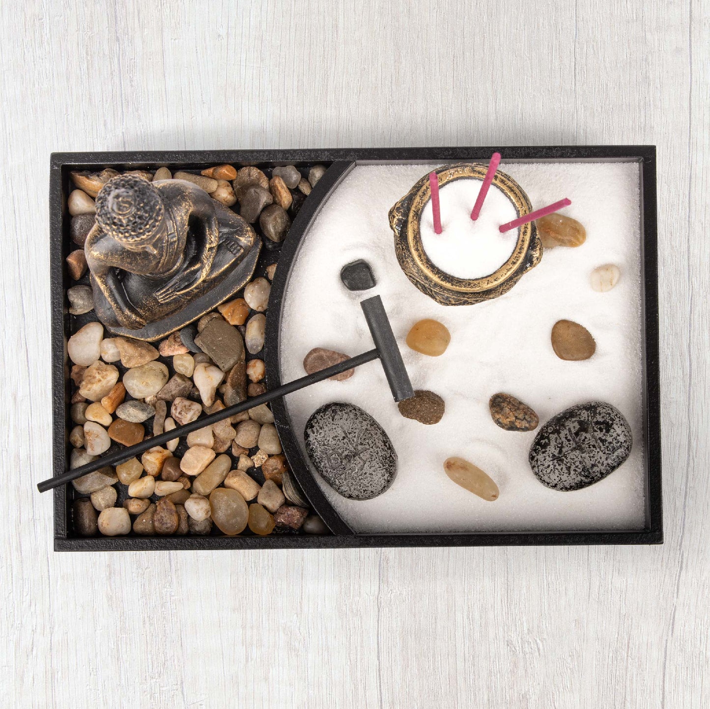 Mini Buddha Zen Garden Kit