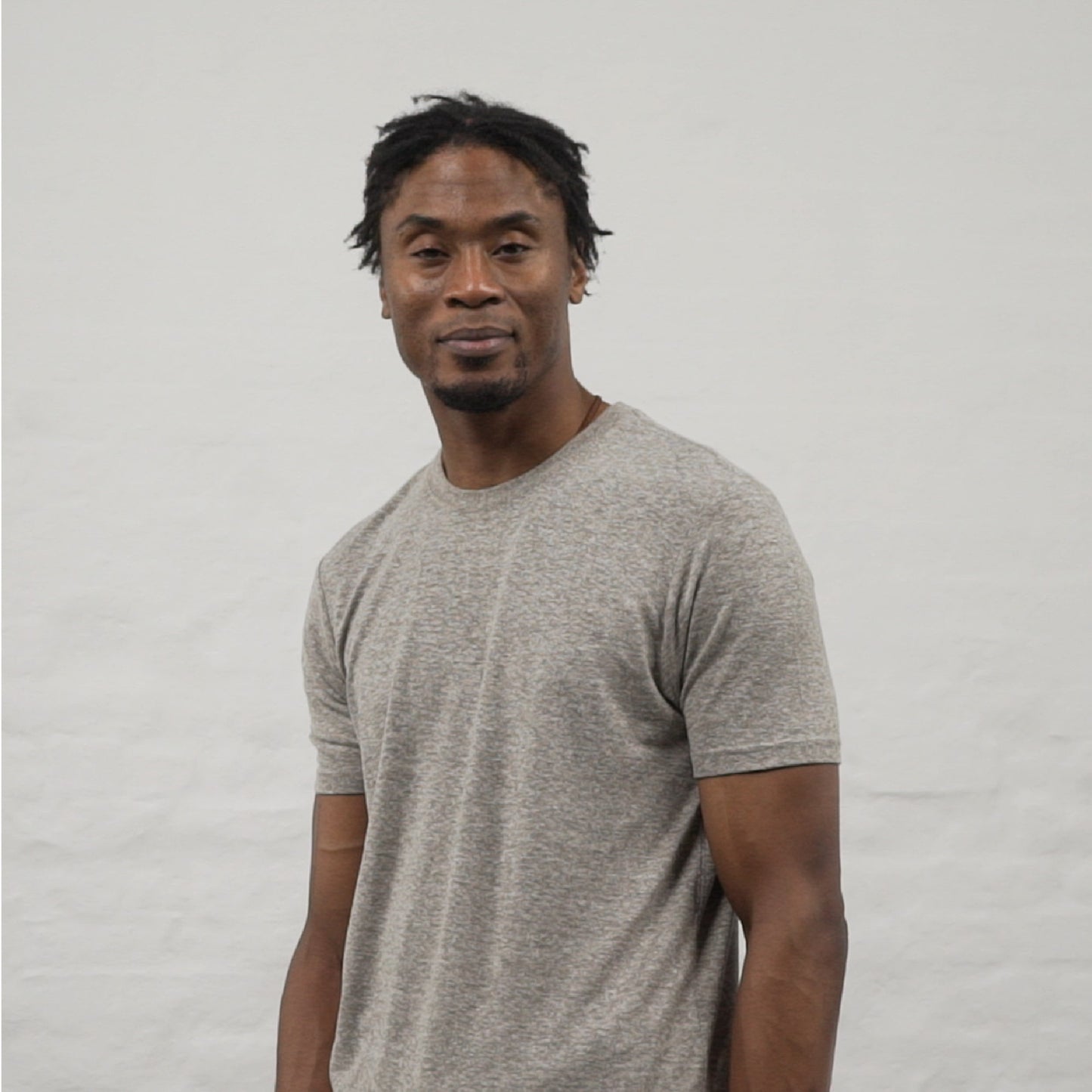 Unisex Hemp T-shirt Oatmeal Heather