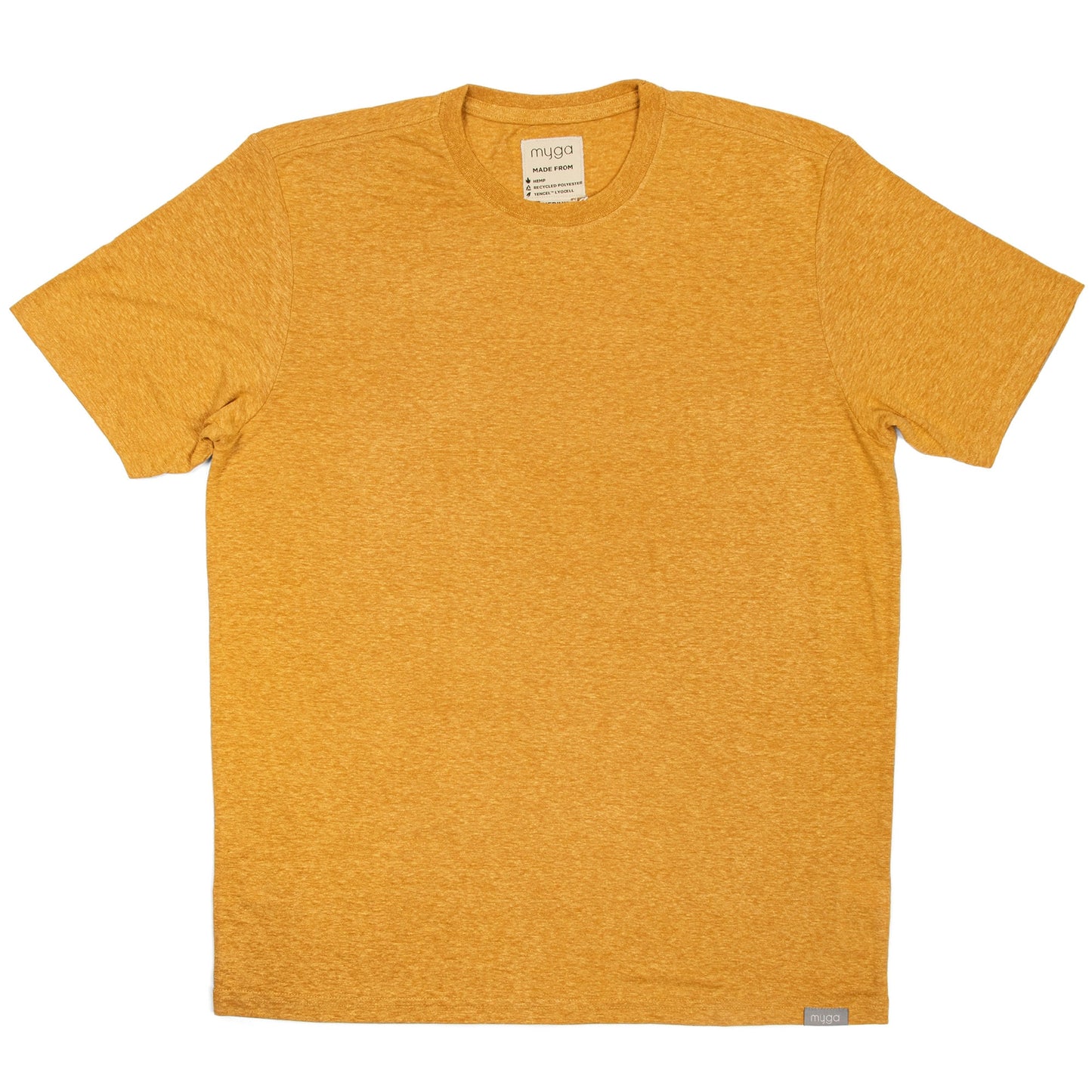 Unisex Hemp T-shirt Toffee Heather