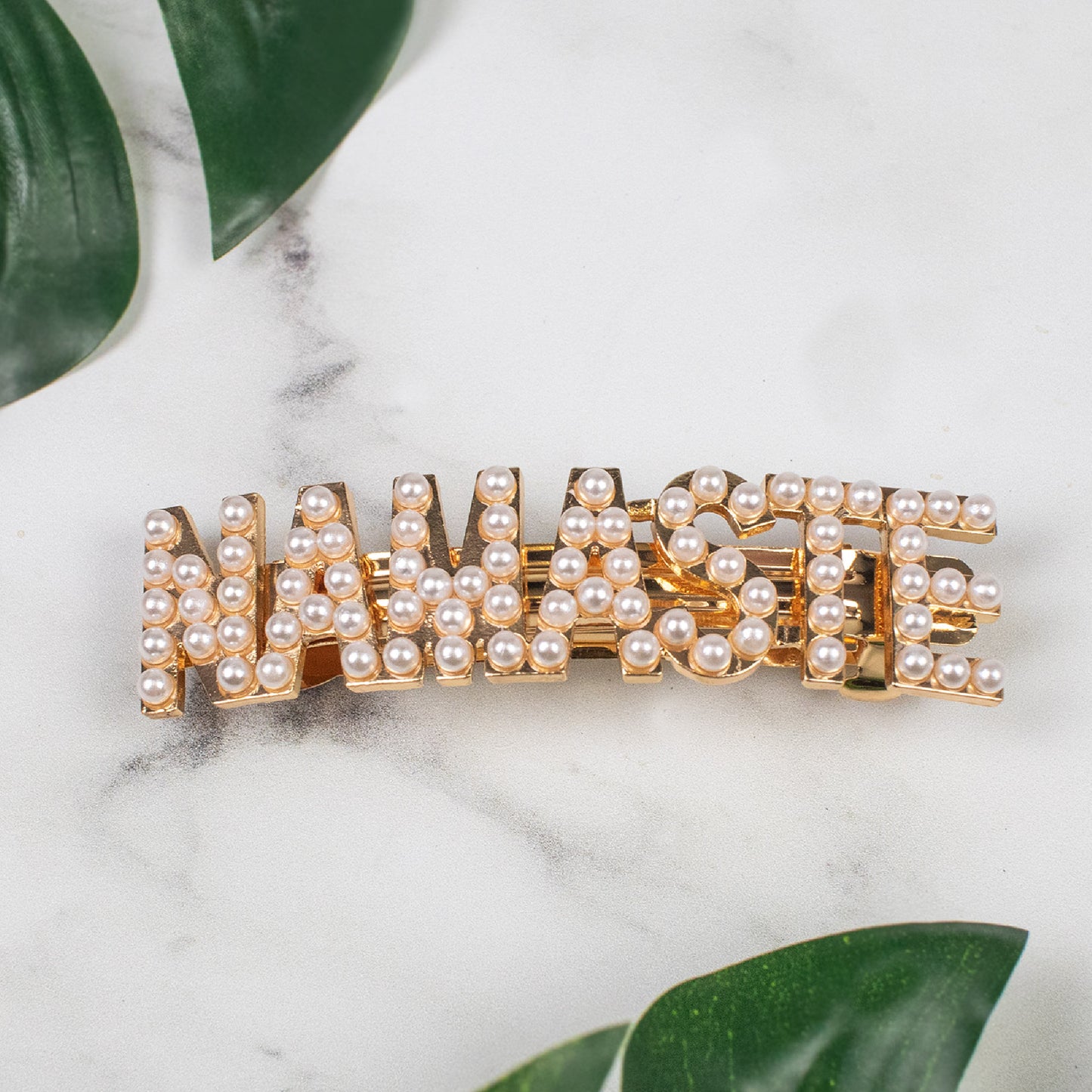 Namaste Pearl Hair Clip