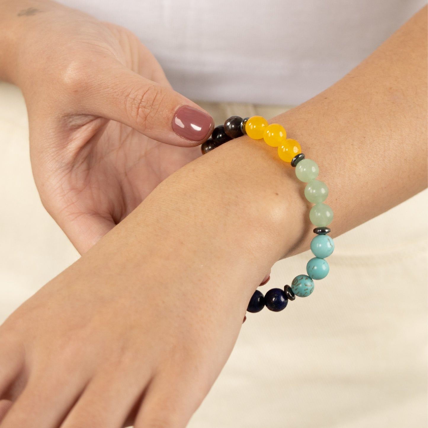 Chakra Bead Bracelet