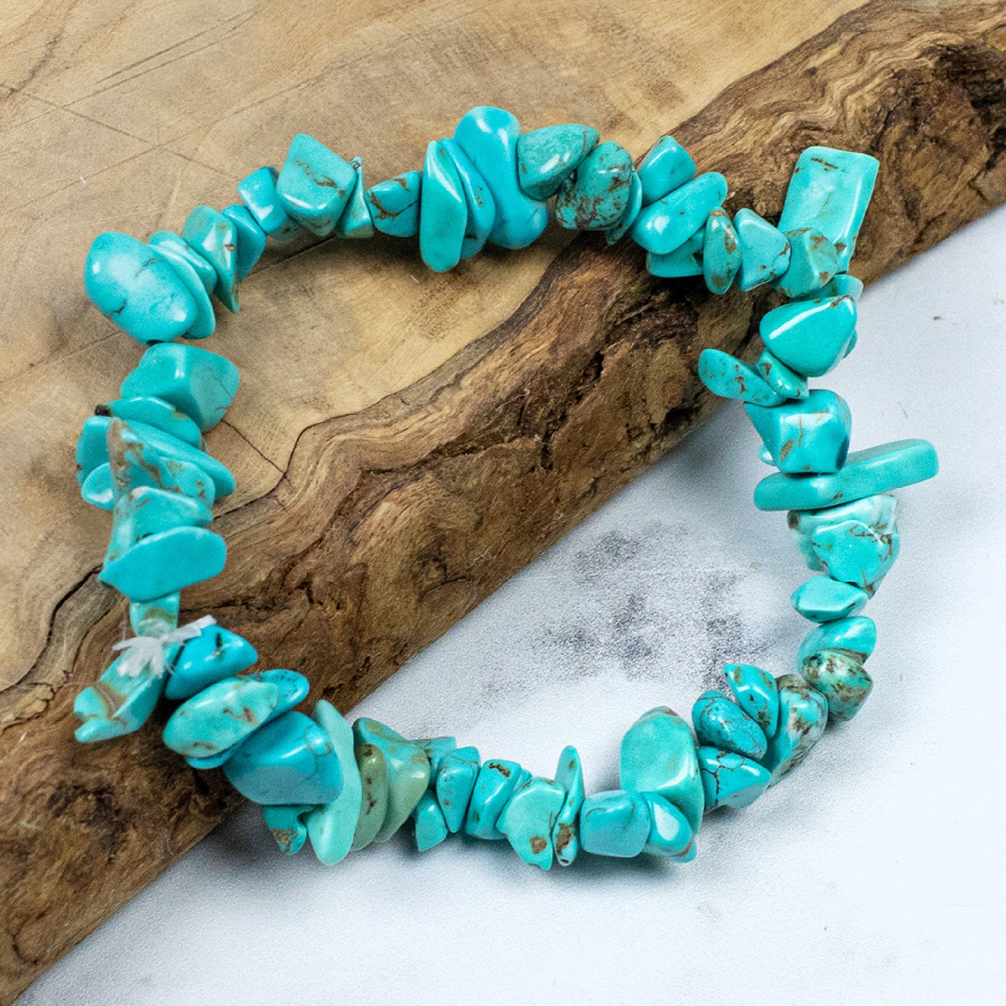 Chip Bracelet - Turquoise