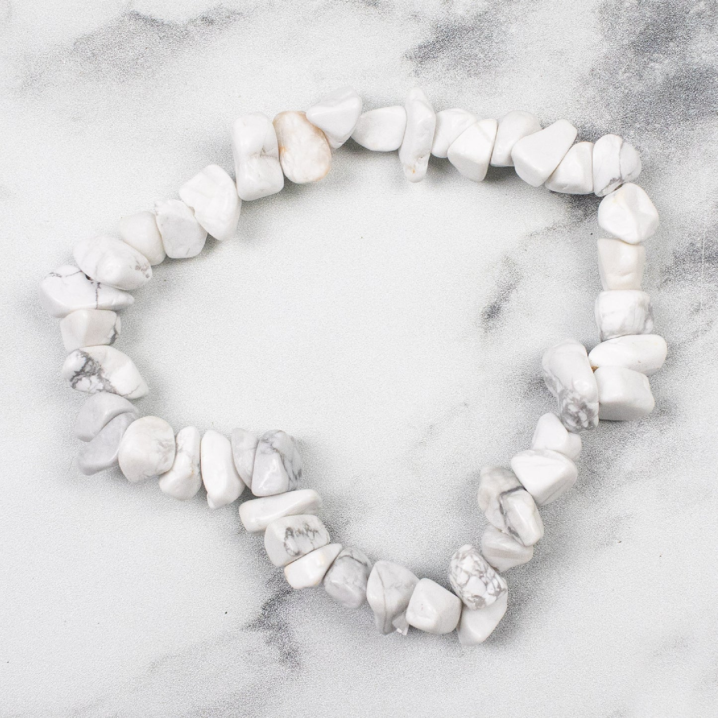 Chip Bracelet - Howlite