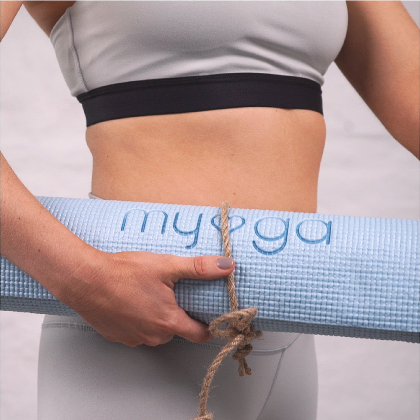 Entry Level Yoga Mat - Sky Blue