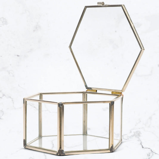 Jewellery & Crystal Box - Glass