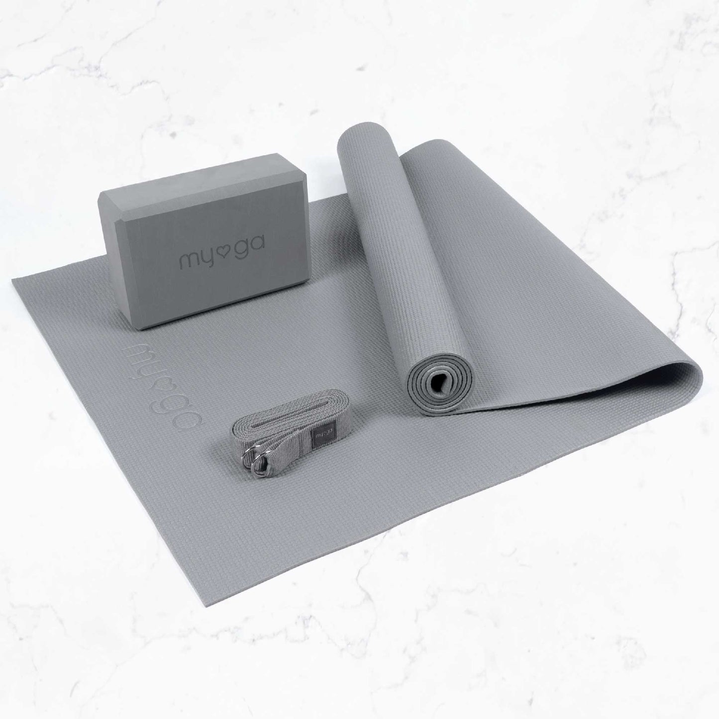 Yoga Starter Kit - Grey