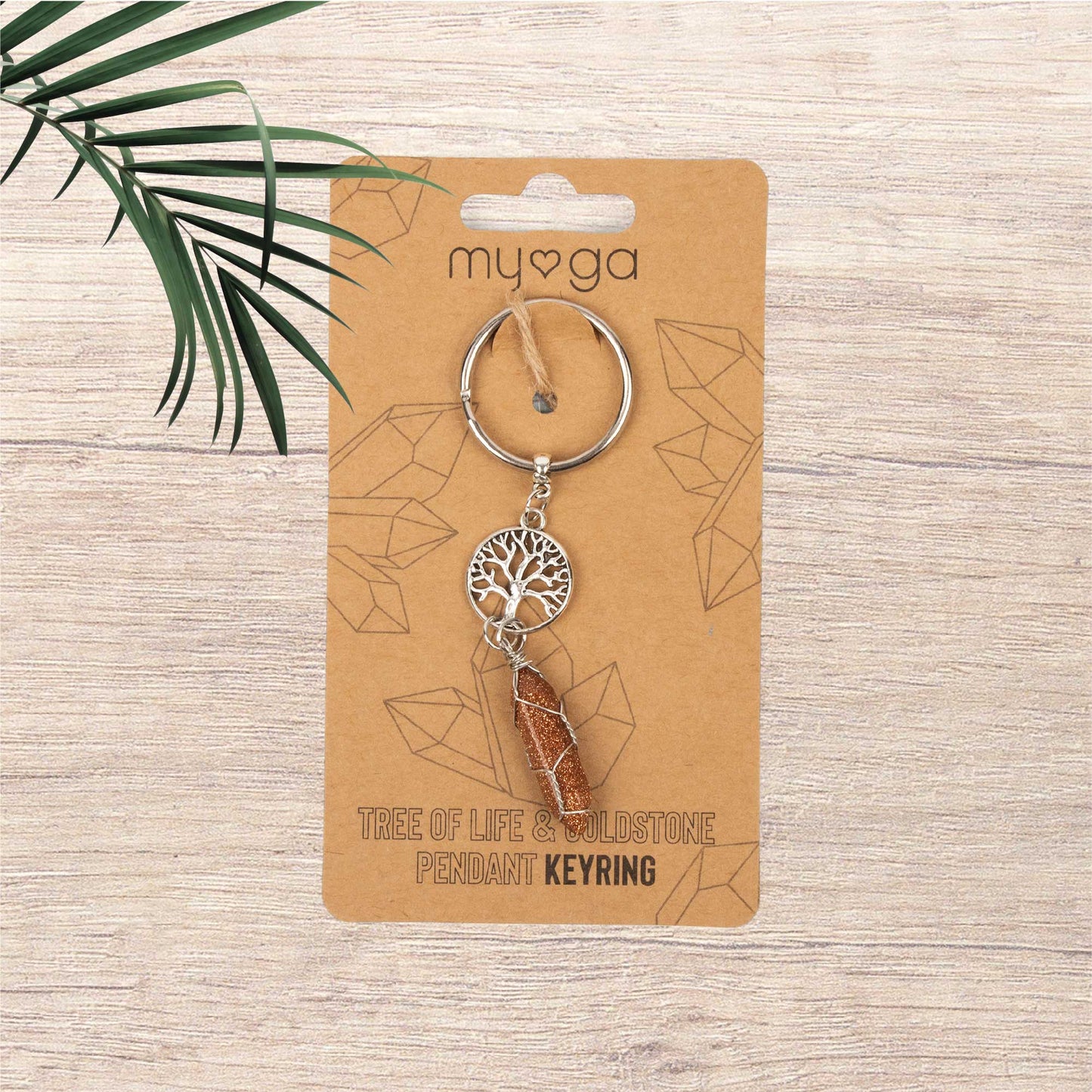 Protective Prosperity Keyring Set