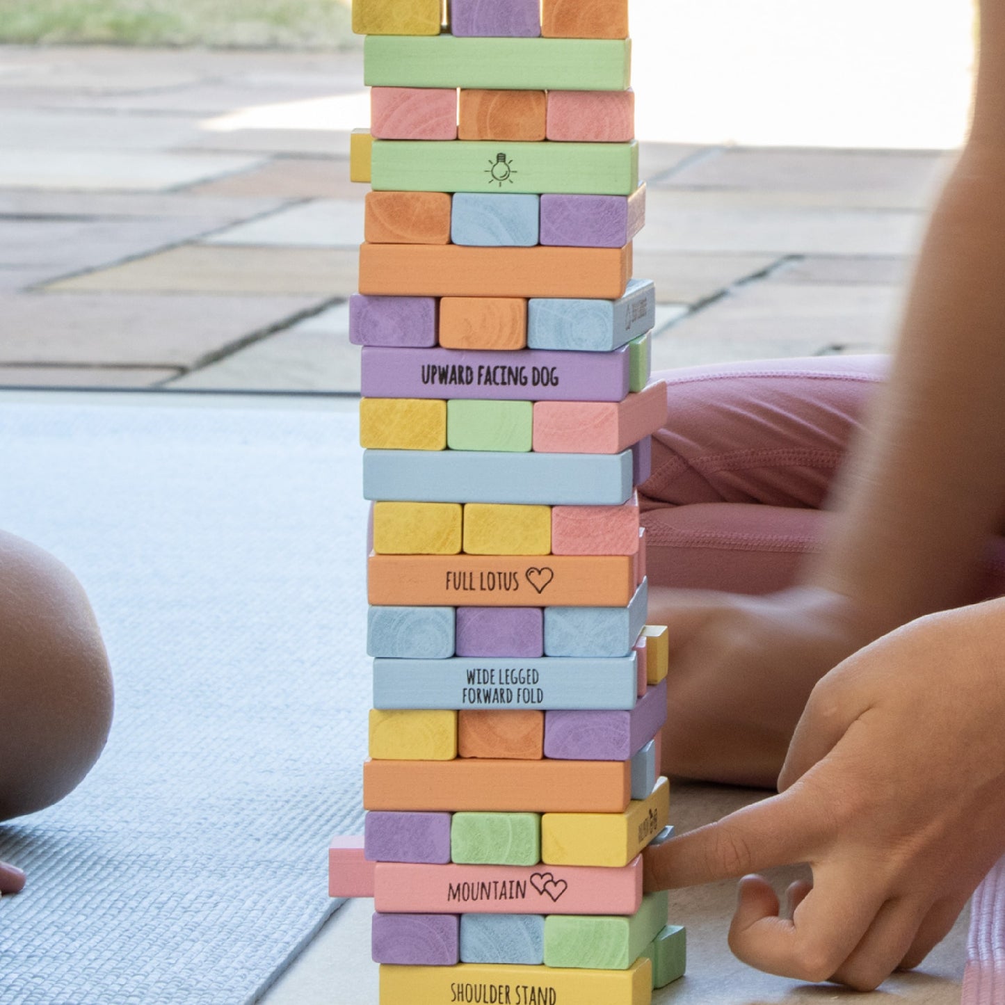 Kids Yoga Tumbling Tower